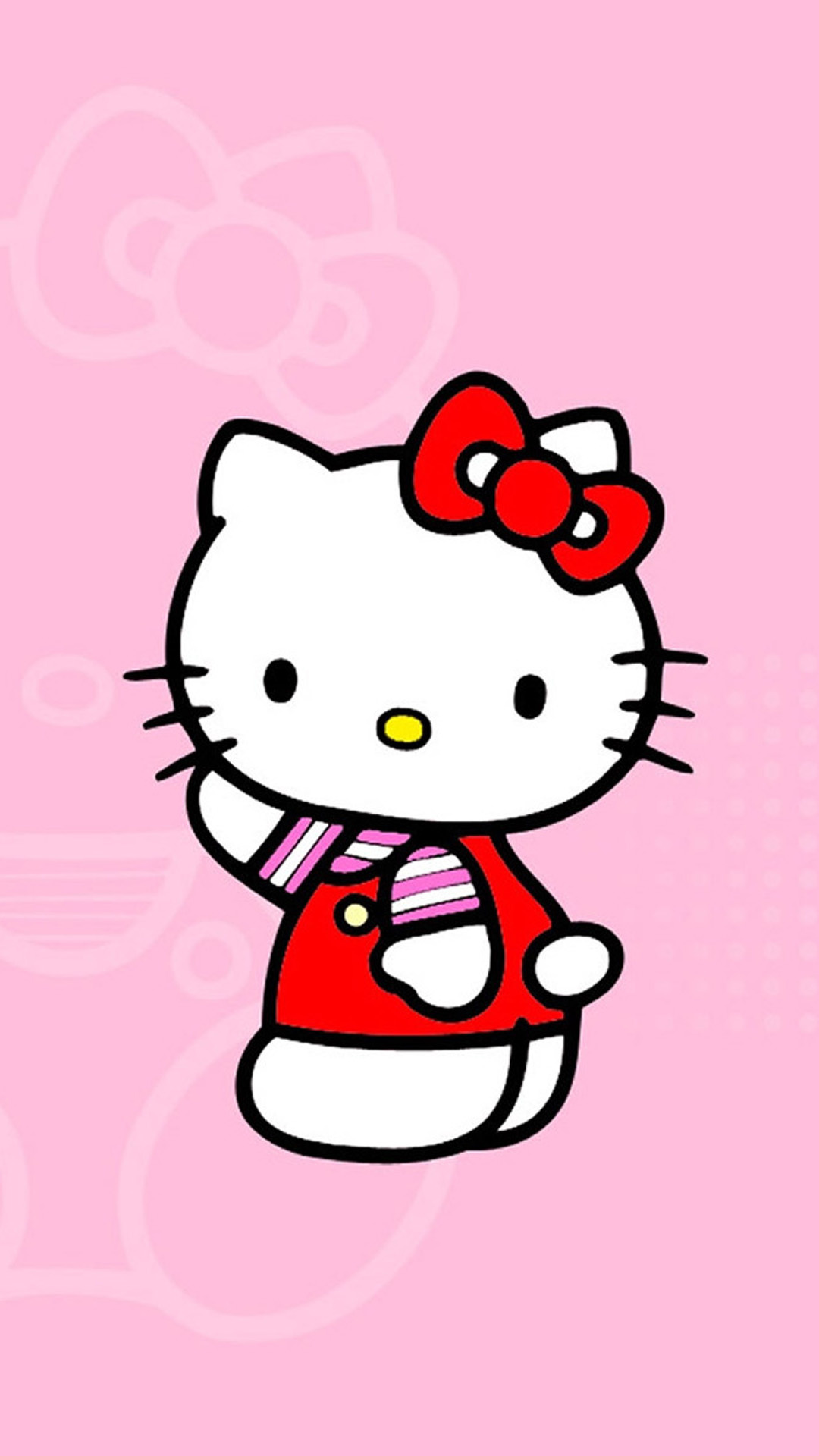 Hello Kitty, iPhone wallpaper, Lovely feline, Phone customization, 1080x1920 Full HD Phone