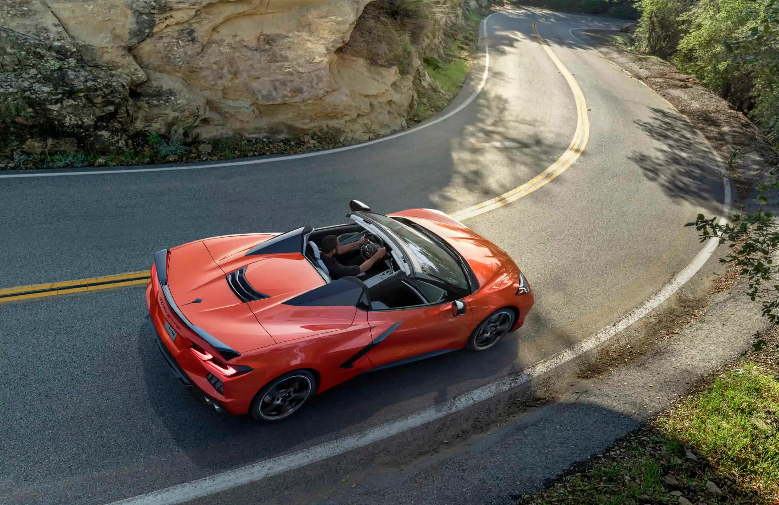 Stingray C8 Top View, Corvette Wallpaper, 2560x1660 HD Desktop