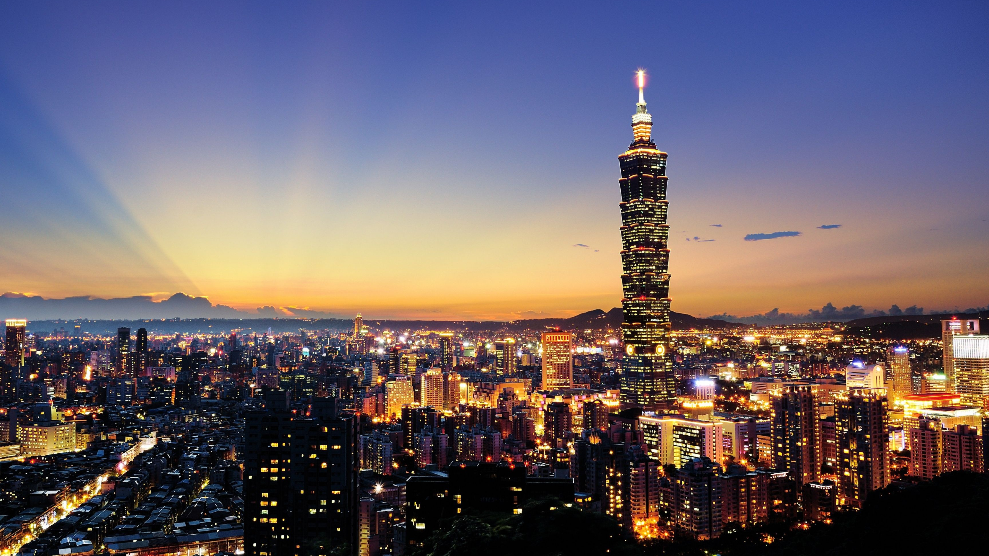 Taipei, HD wallpapers, Stunning backgrounds, Taiwan, 3840x2160 4K Desktop