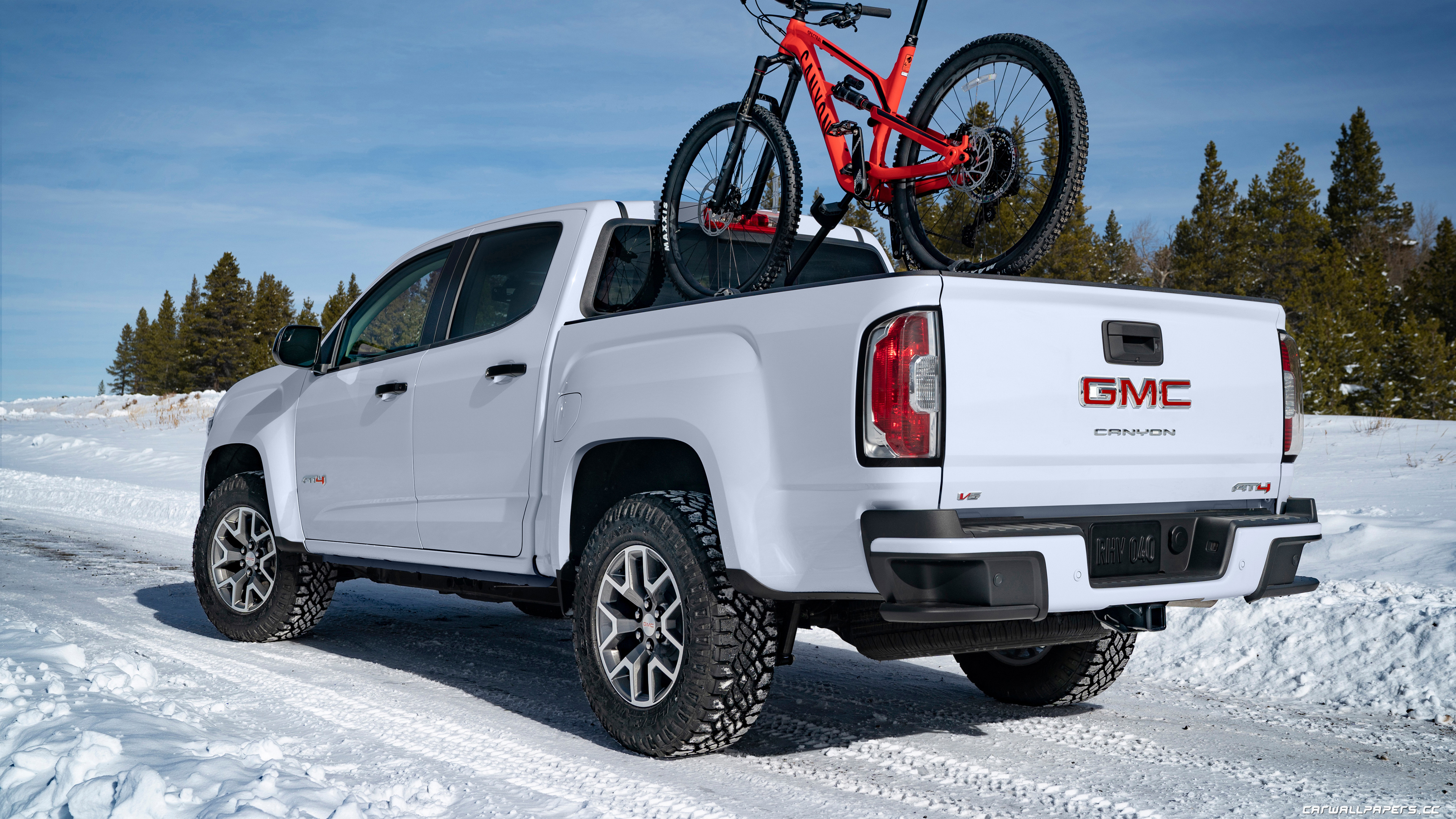 AT4 Edition, GMC Canyon Wallpaper, 3840x2160 4K Desktop