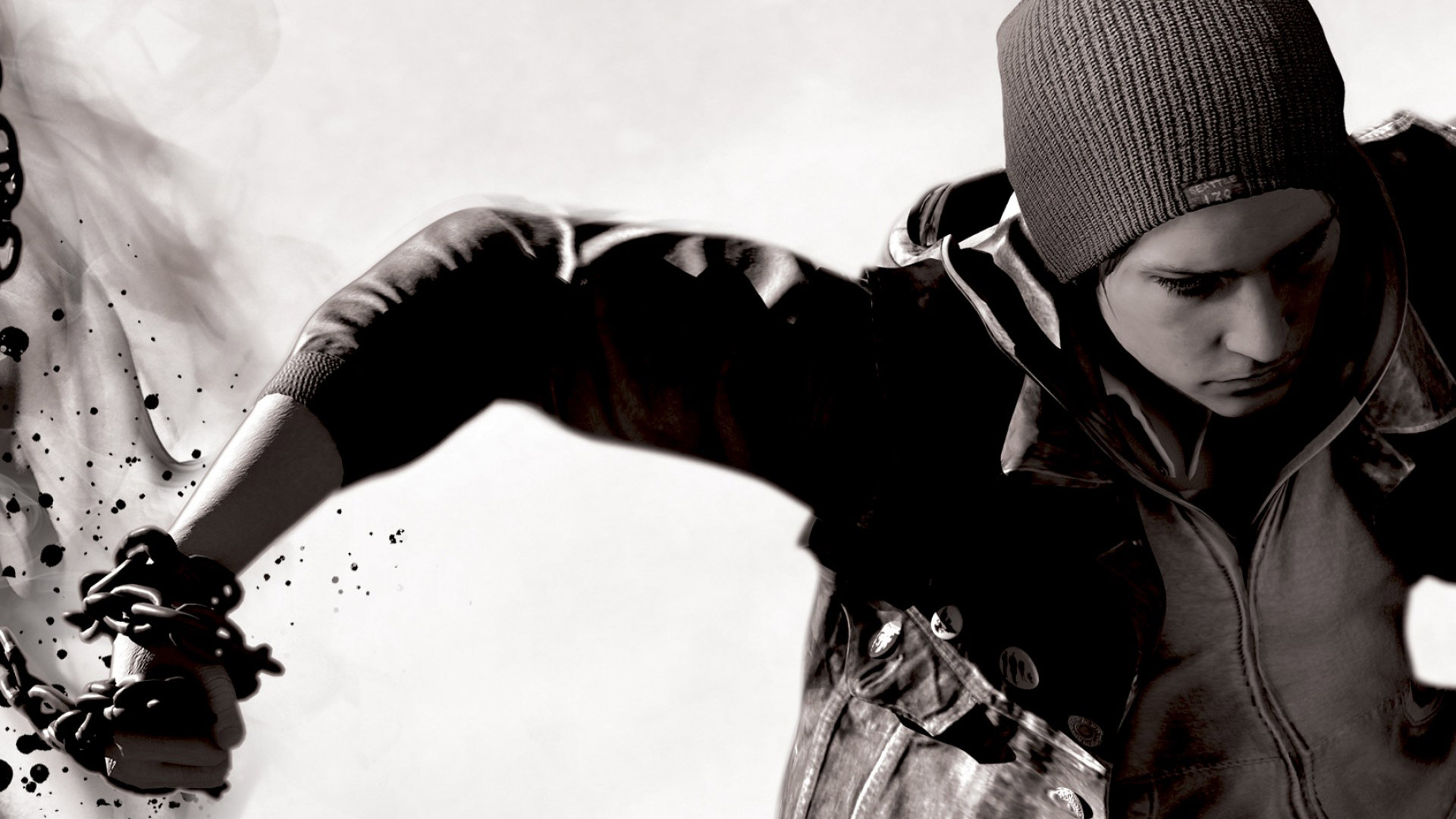 Monochrome, inFAMOUS: Second Son Wallpaper, 1920x1080 Full HD Desktop