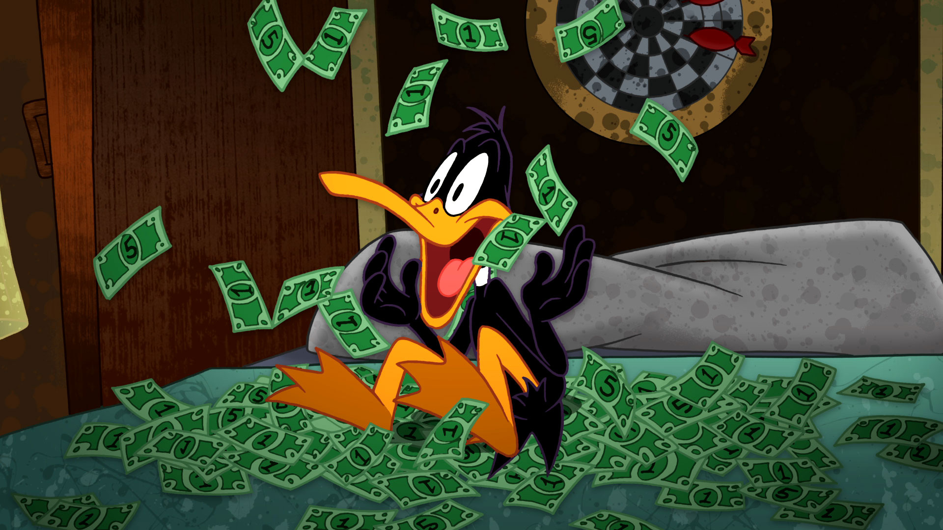 Daffy Duck, Looney Tunes, Anime, Wallpaper, 1920x1080 Full HD Desktop