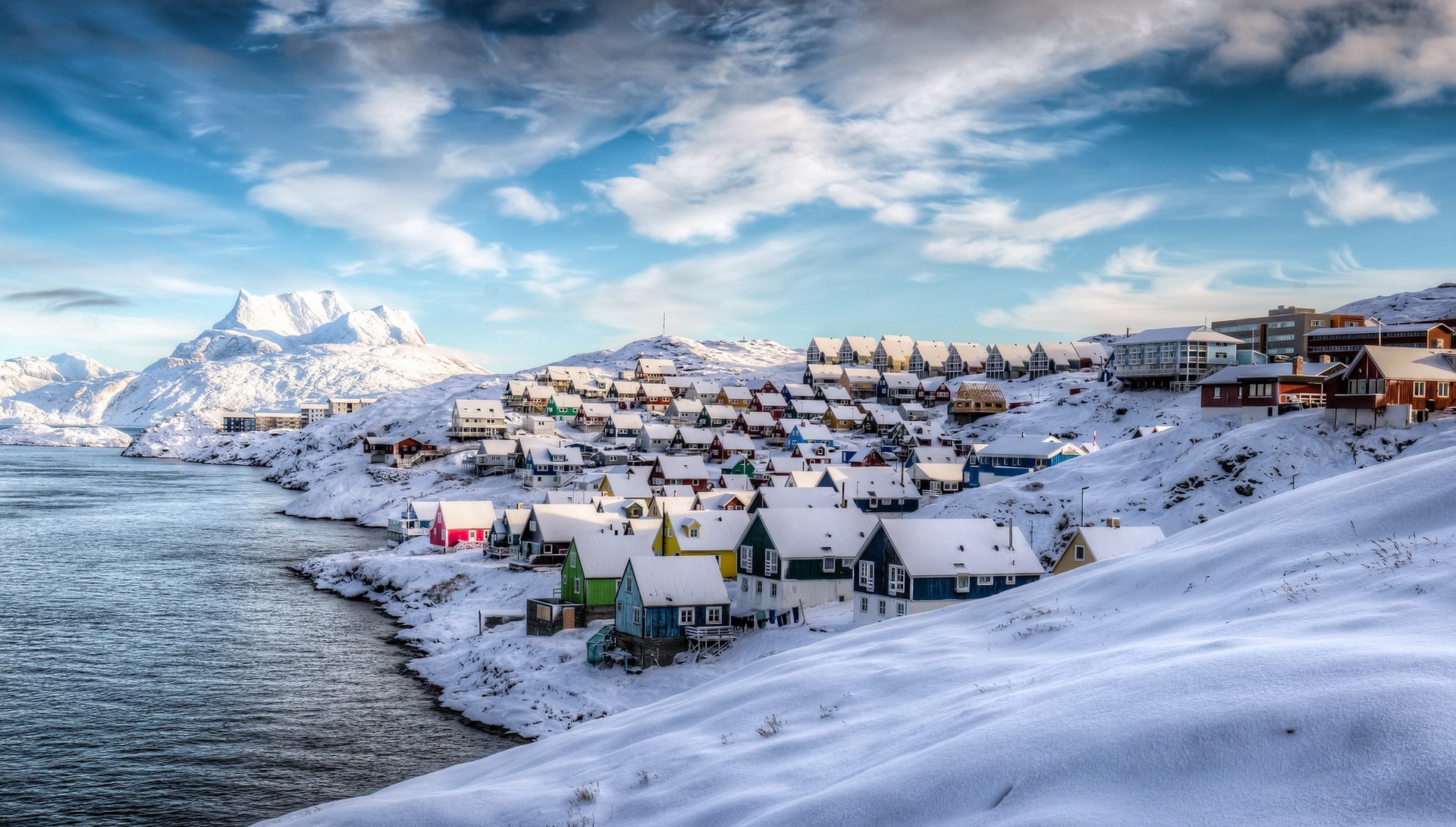 Greenland, Travels, Winter, Wallpaper, 1920x1090 HD Desktop