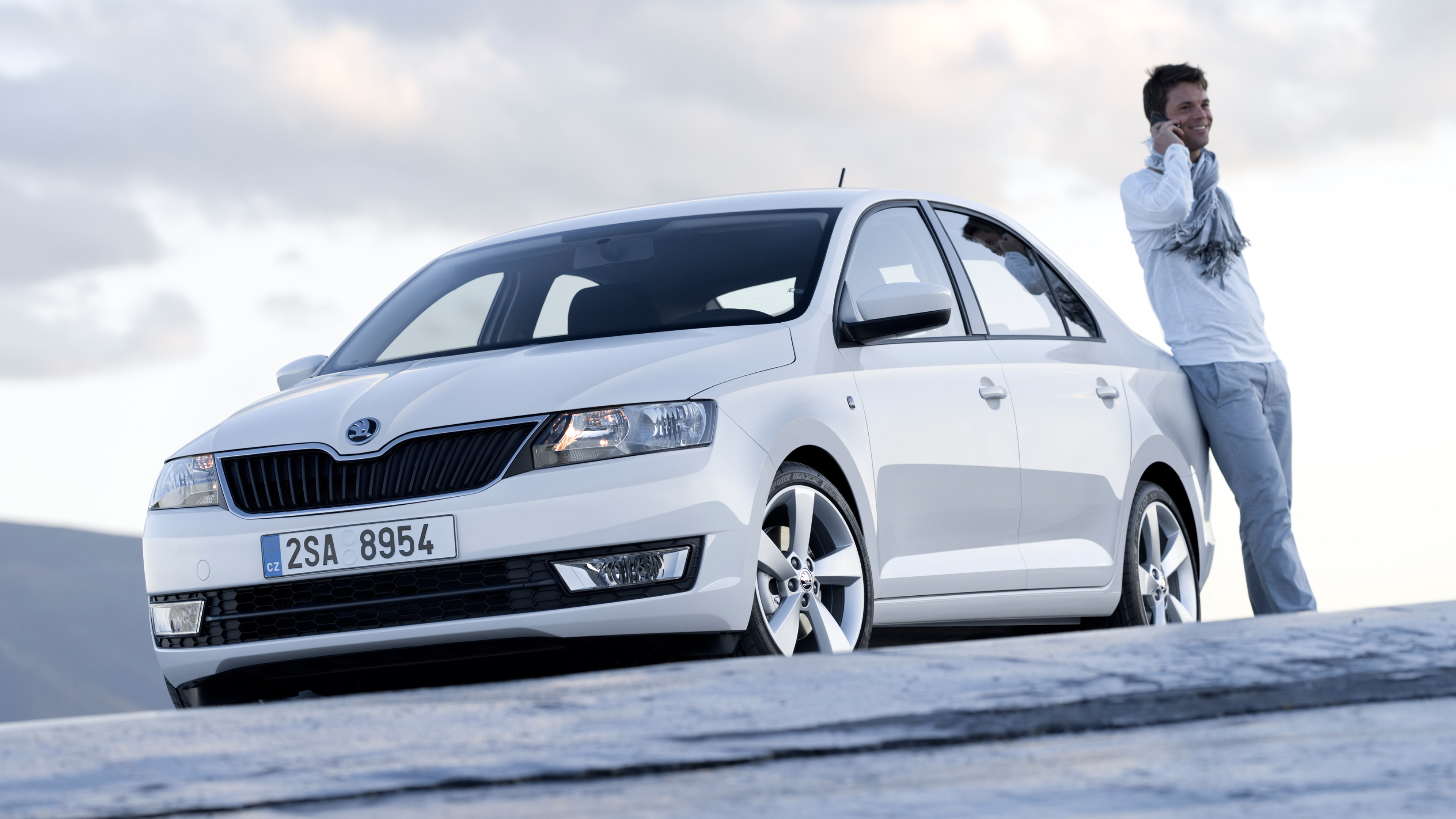 Skoda Rapid, Versatile car model, Classic design, Reliable transportation, 3840x2160 4K Desktop