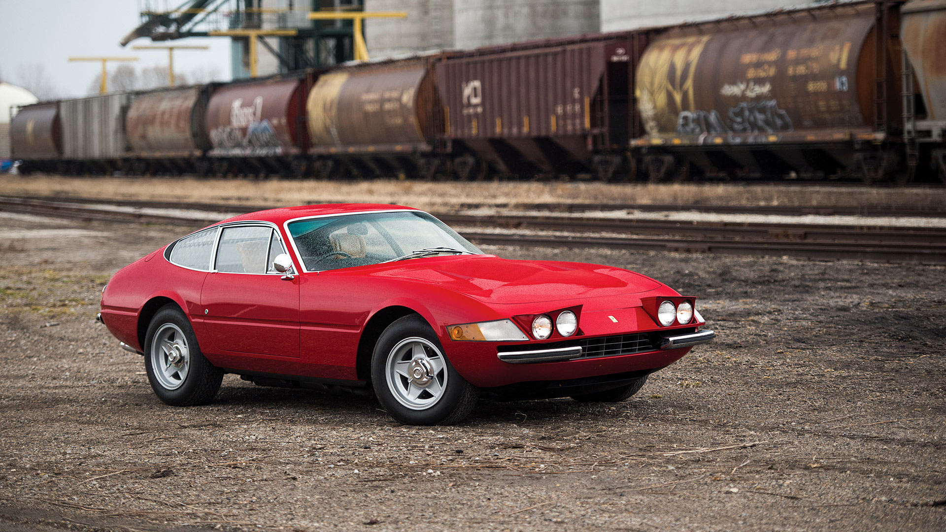 Ferrari Daytona, GTB4 images, High-definition download, Classic beauty, 1920x1080 Full HD Desktop