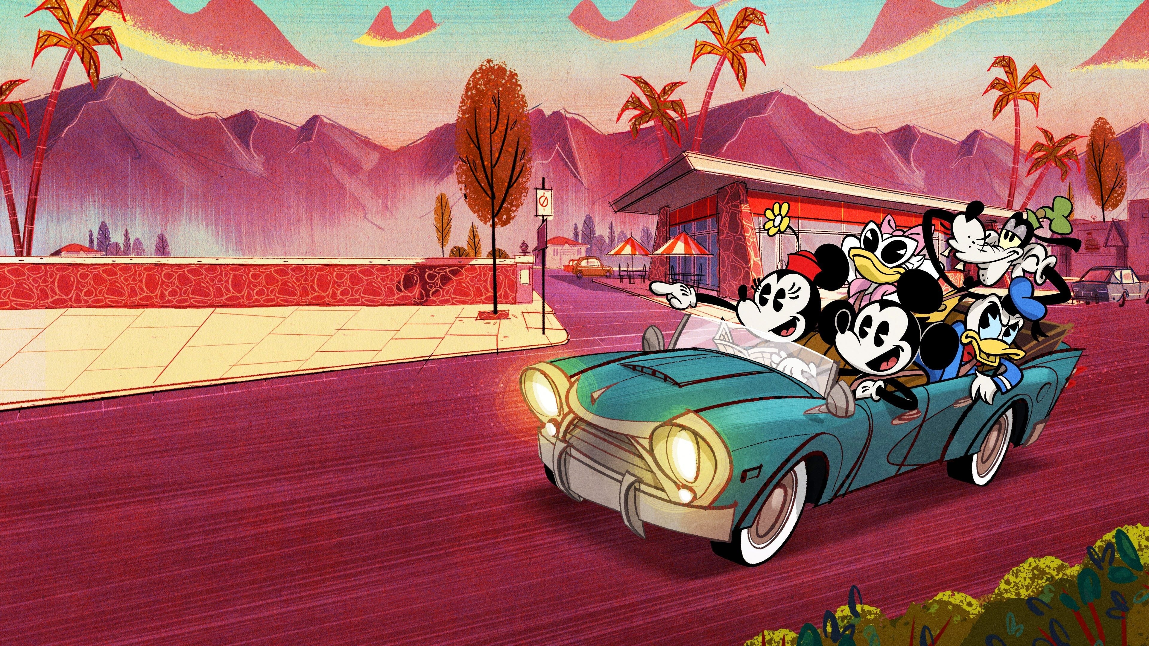 The Wonderful World of Mickey Mouse, Mickey Mouse Wallpaper, 3840x2160 4K Desktop