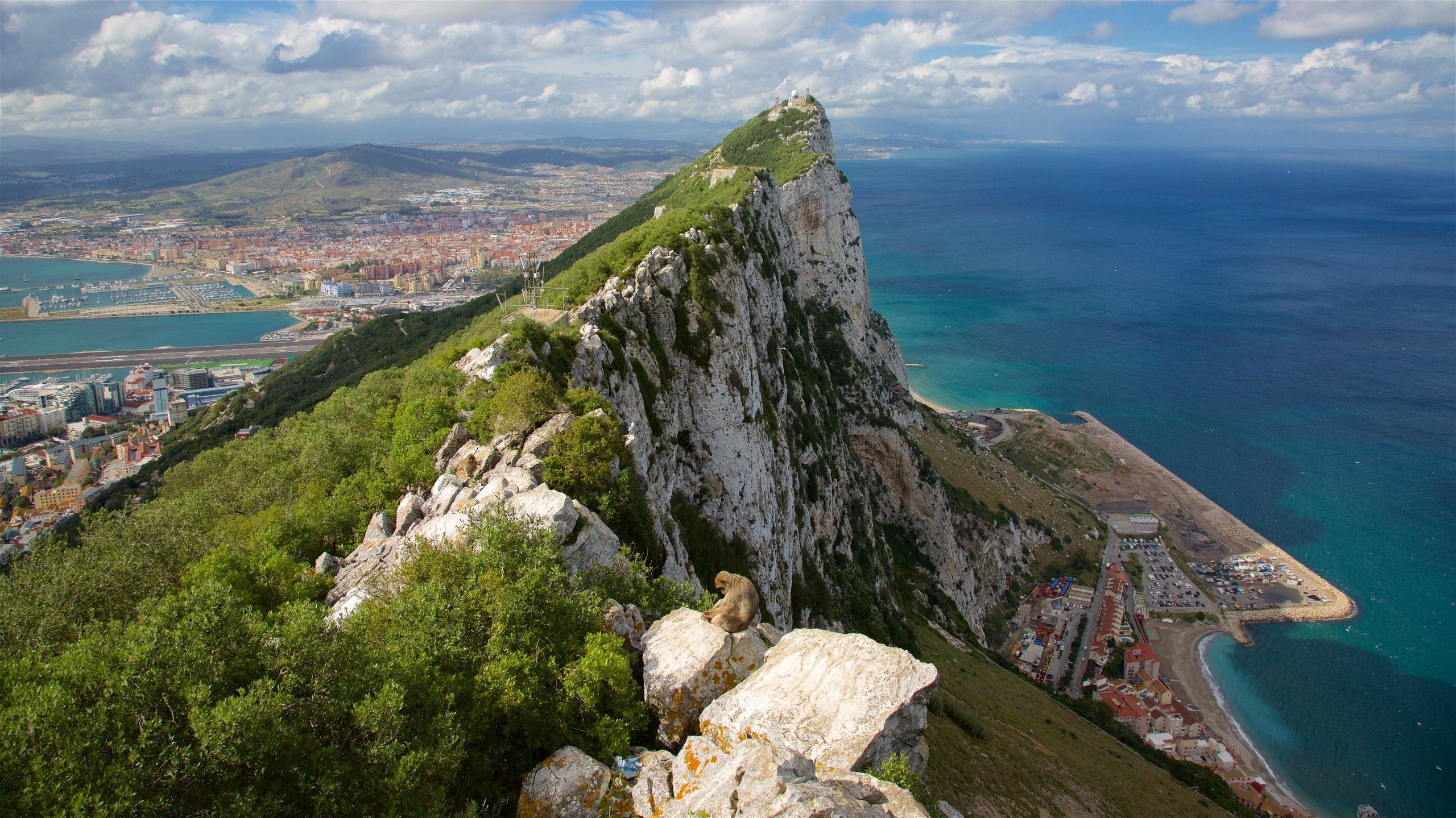 Gibraltar, Best of Europe, Expedia tourism, 2560x1440 HD Desktop