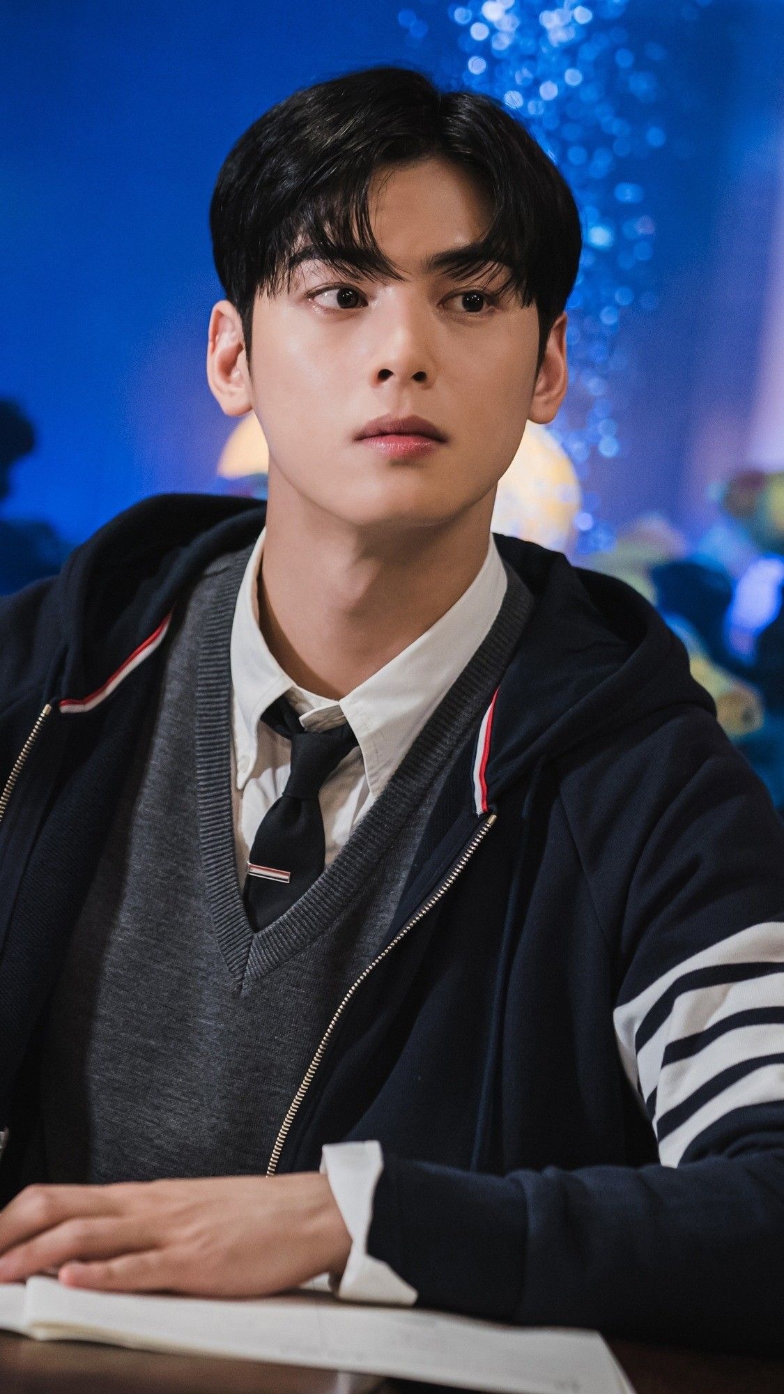 Cha Eun-woo, True Beauty star, Korean actors, Rising talent, 1130x2000 HD Phone