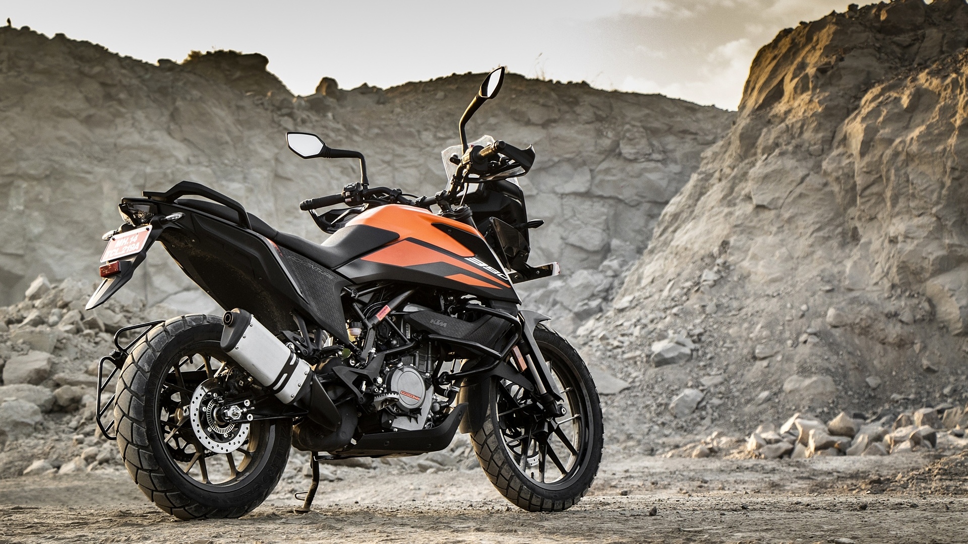 KTM 390 Adventure, 2021 colours, India, Bikewale, 1920x1080 Full HD Desktop