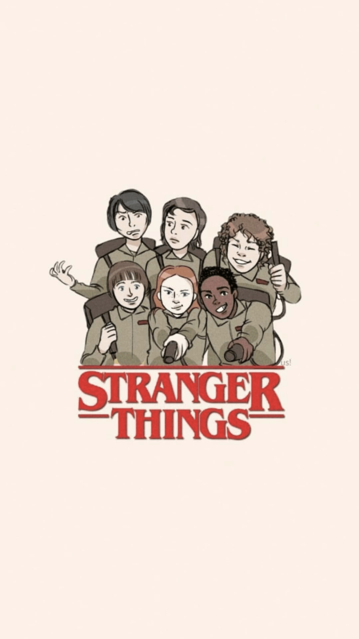 Stranger Things, Mystery series, Netflix, Ambient lighting, 1250x2210 HD Phone