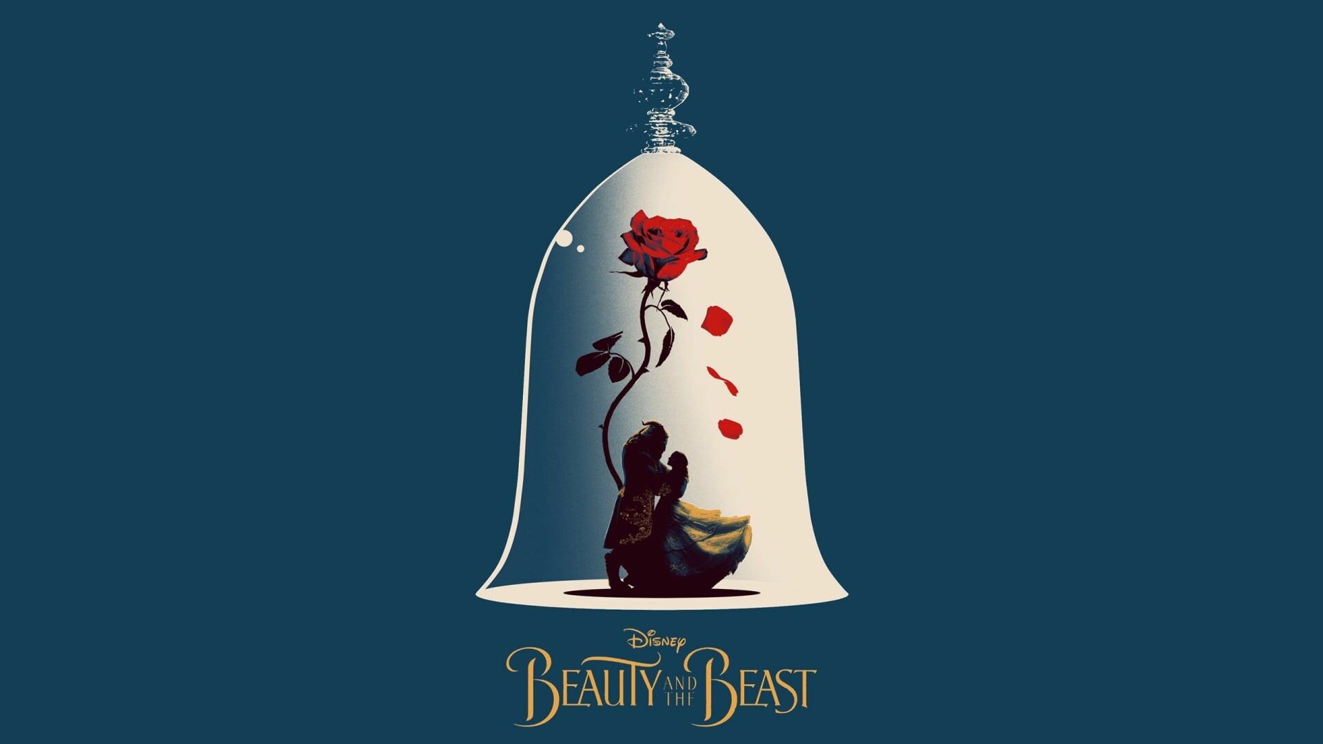 Beauty and the Beast, Mac desktop wallpaper, Disney magic, Beastly beauty, 1920x1080 Full HD Desktop