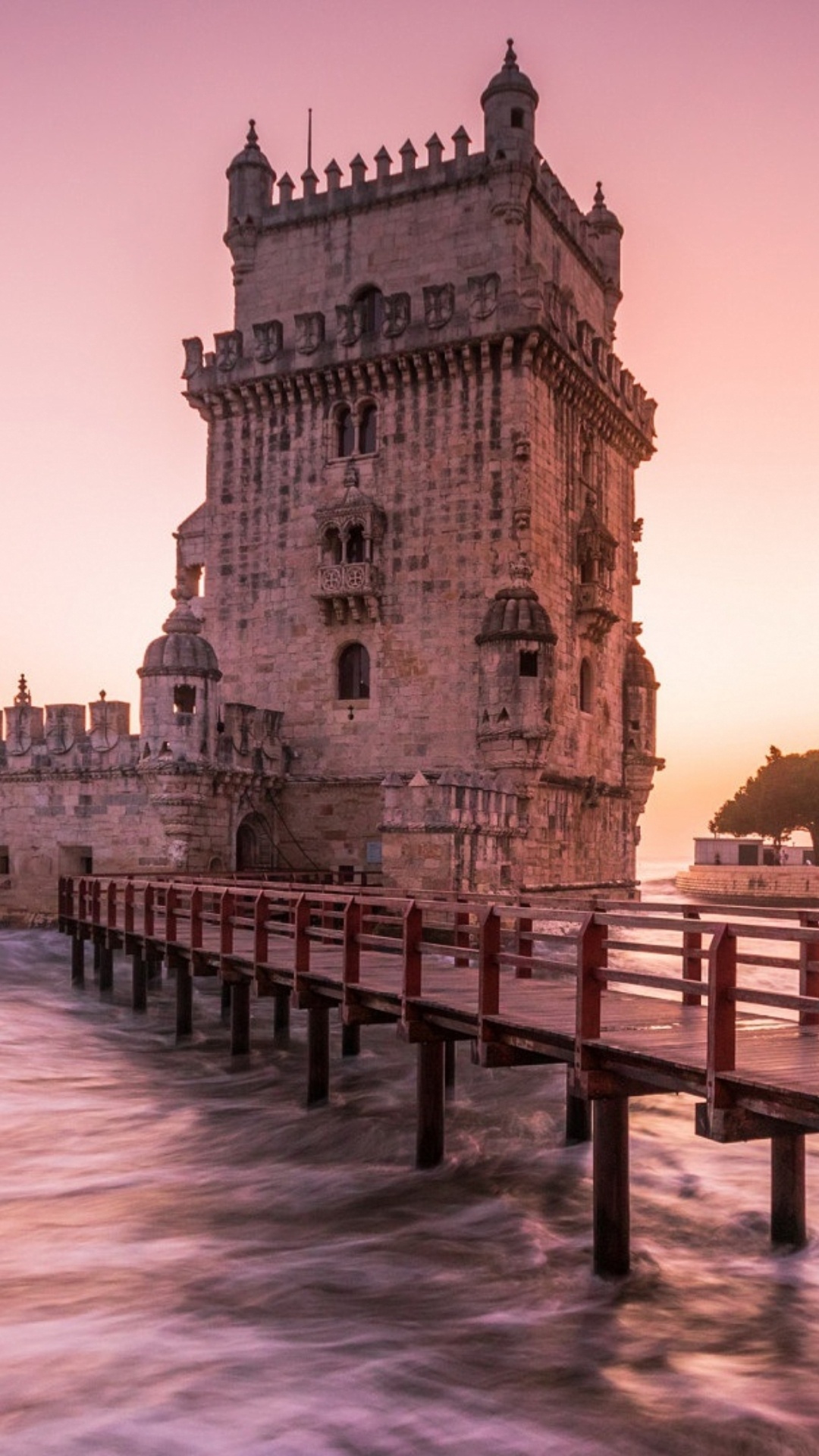 Belem Tower, Lisbon HD wallpaper, Full HD resolution, ETH, 1080x1920 Full HD Phone