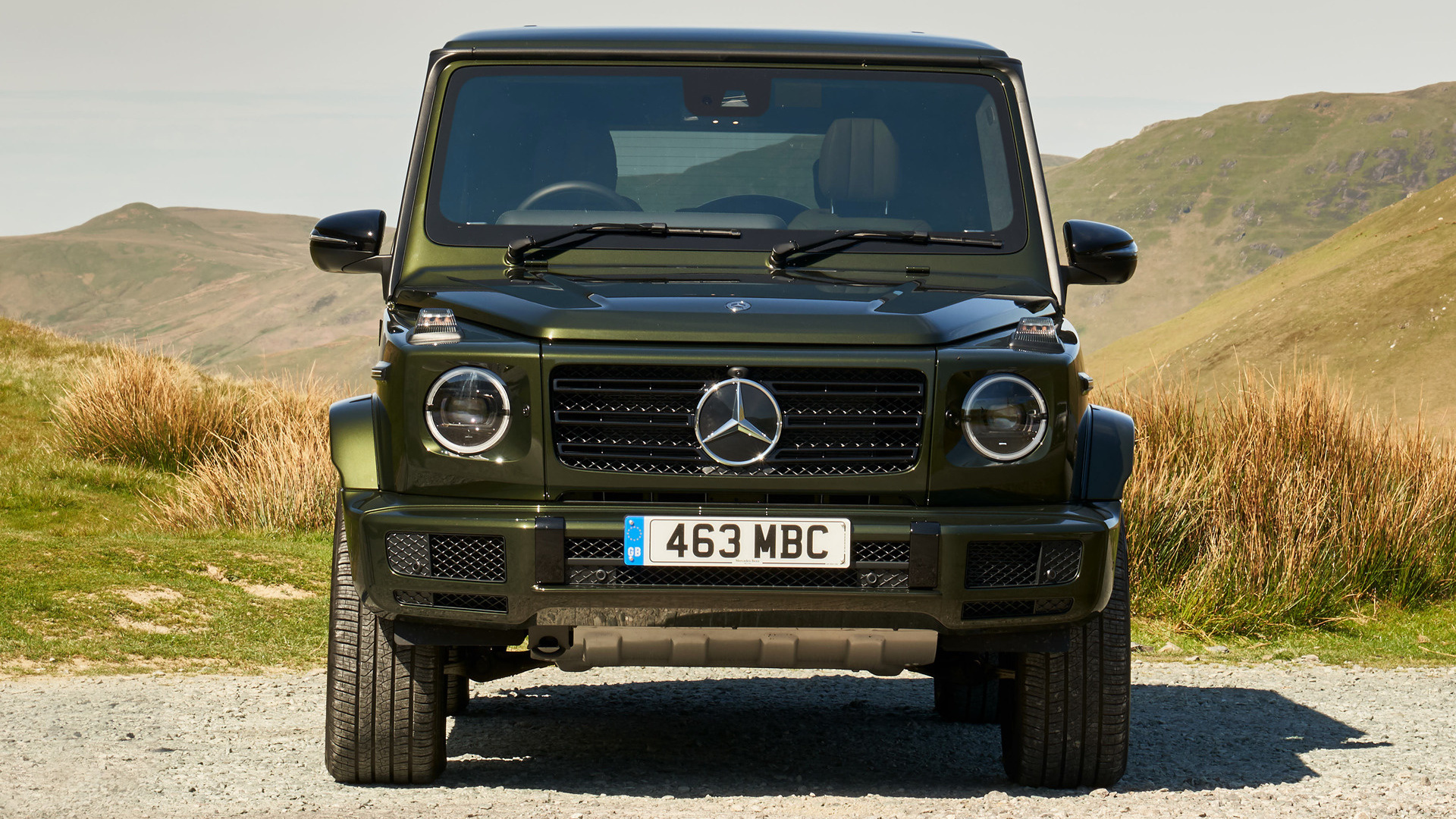 Mercedes-Benz G-Class, 2019 model, UK version, HD wallpapers, 1920x1080 Full HD Desktop