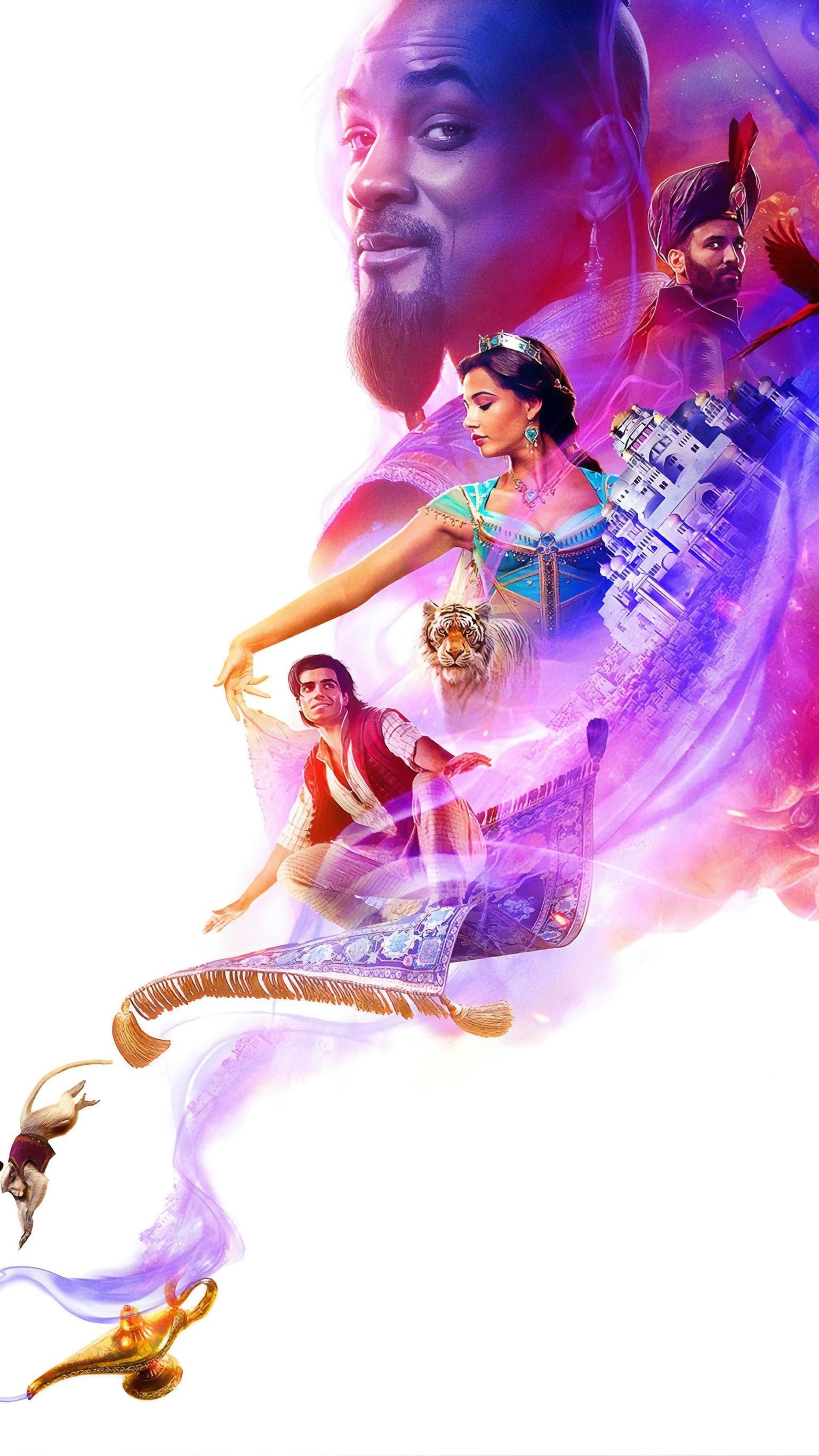 Mena Massoud, Aladdin 2019, phone wallpaper, Disney, 1540x2740 HD Phone