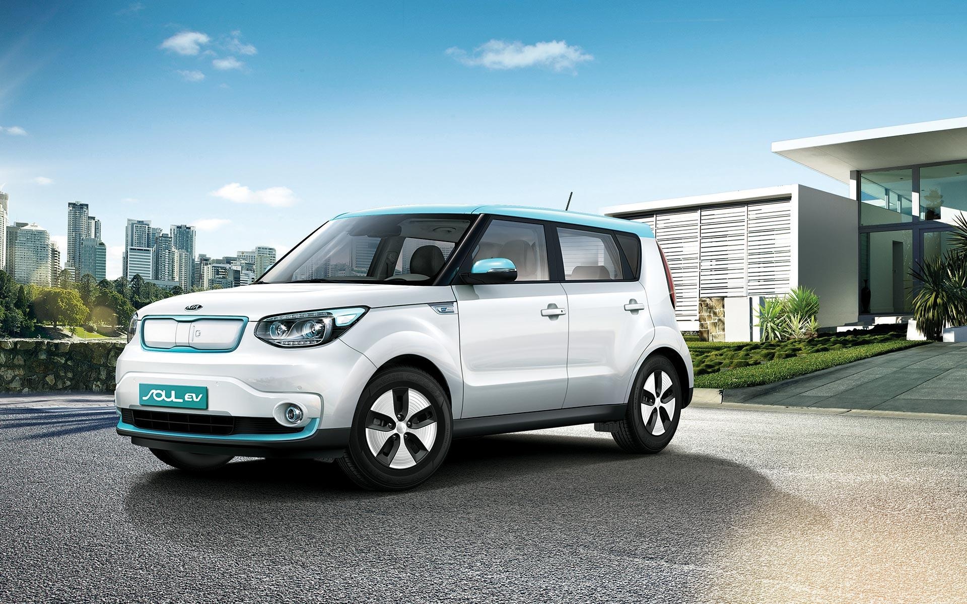 Kia Soul, Auto design, Kia Soul EV, Sleek appearance, 1920x1200 HD Desktop