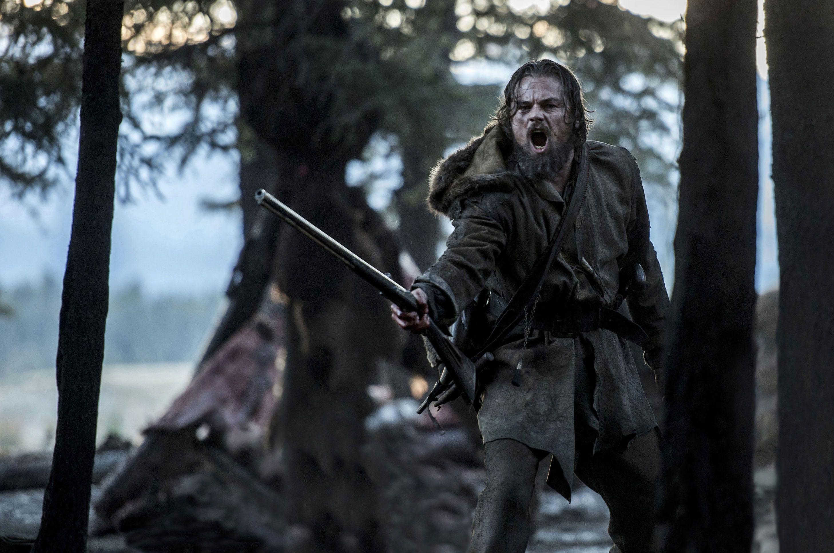 The Revenant, Harsh landscapes, Conflict and struggle, Man's fight, 2920x1940 HD Desktop