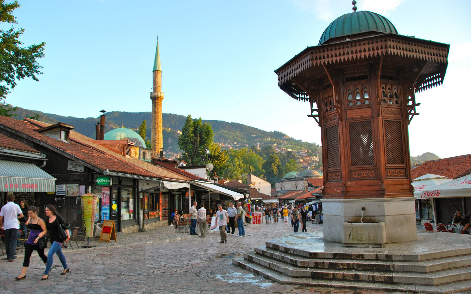 Sarajevo, HD wallpapers, Baltana, 1920x1200 HD Desktop