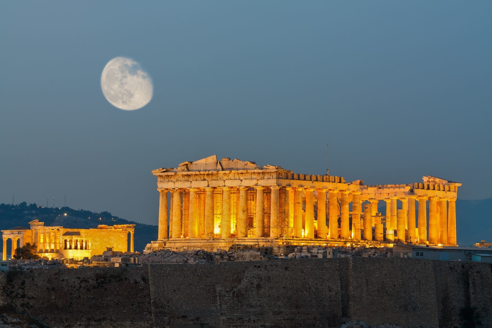 Parthenon wallpapers, Atmospheric scenery, Historical background, Captivating art, 1920x1280 HD Desktop