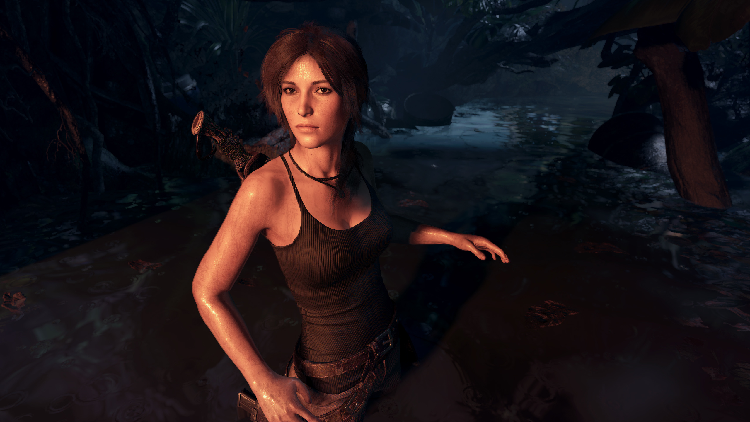 Laptop full HD wallpapers, Stunning visuals, Lara Croft's adventure, 2560x1440 HD Desktop