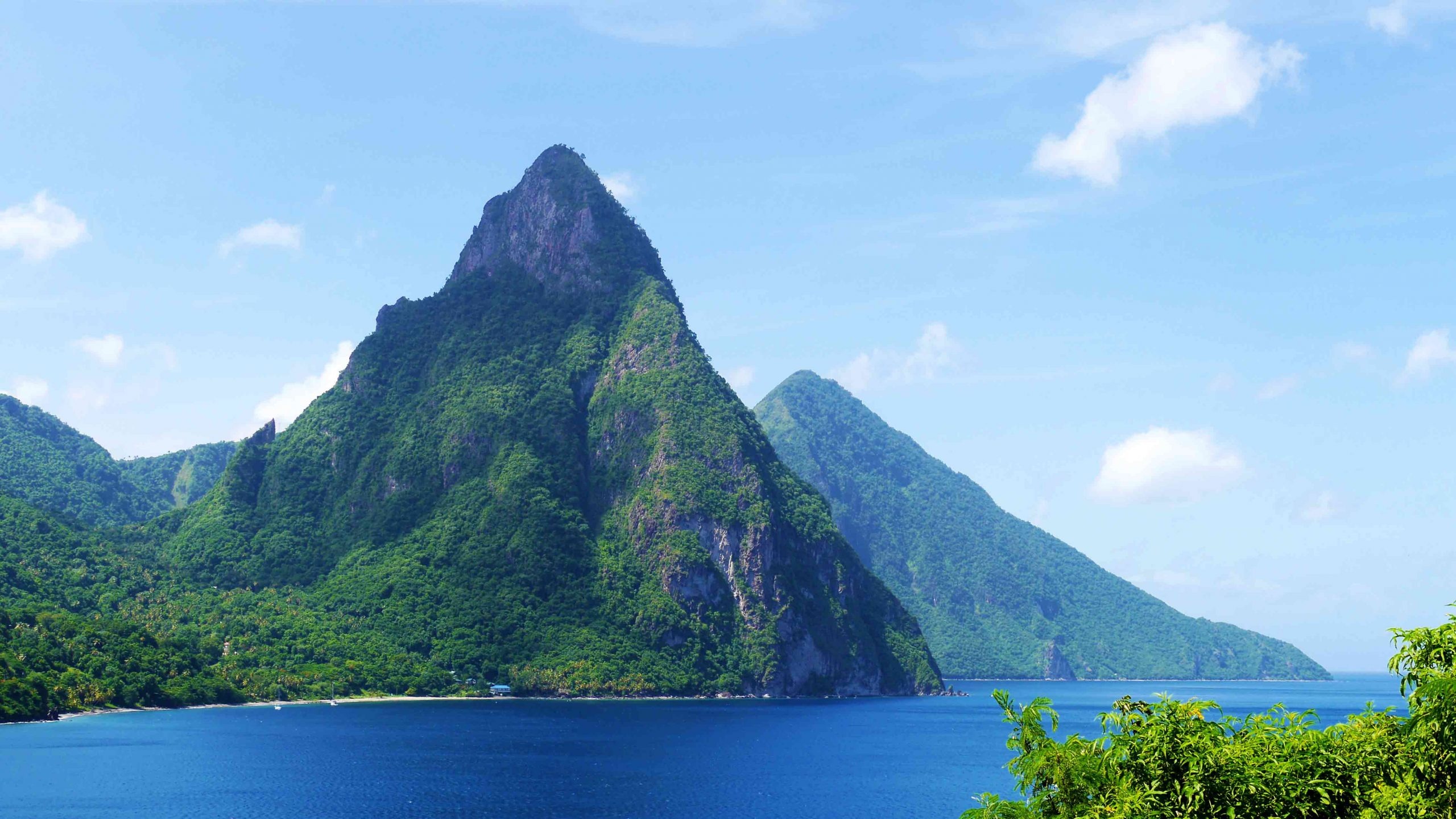 Saint Lucia, Karibik portal, Explore, Caribbean, 2560x1440 HD Desktop