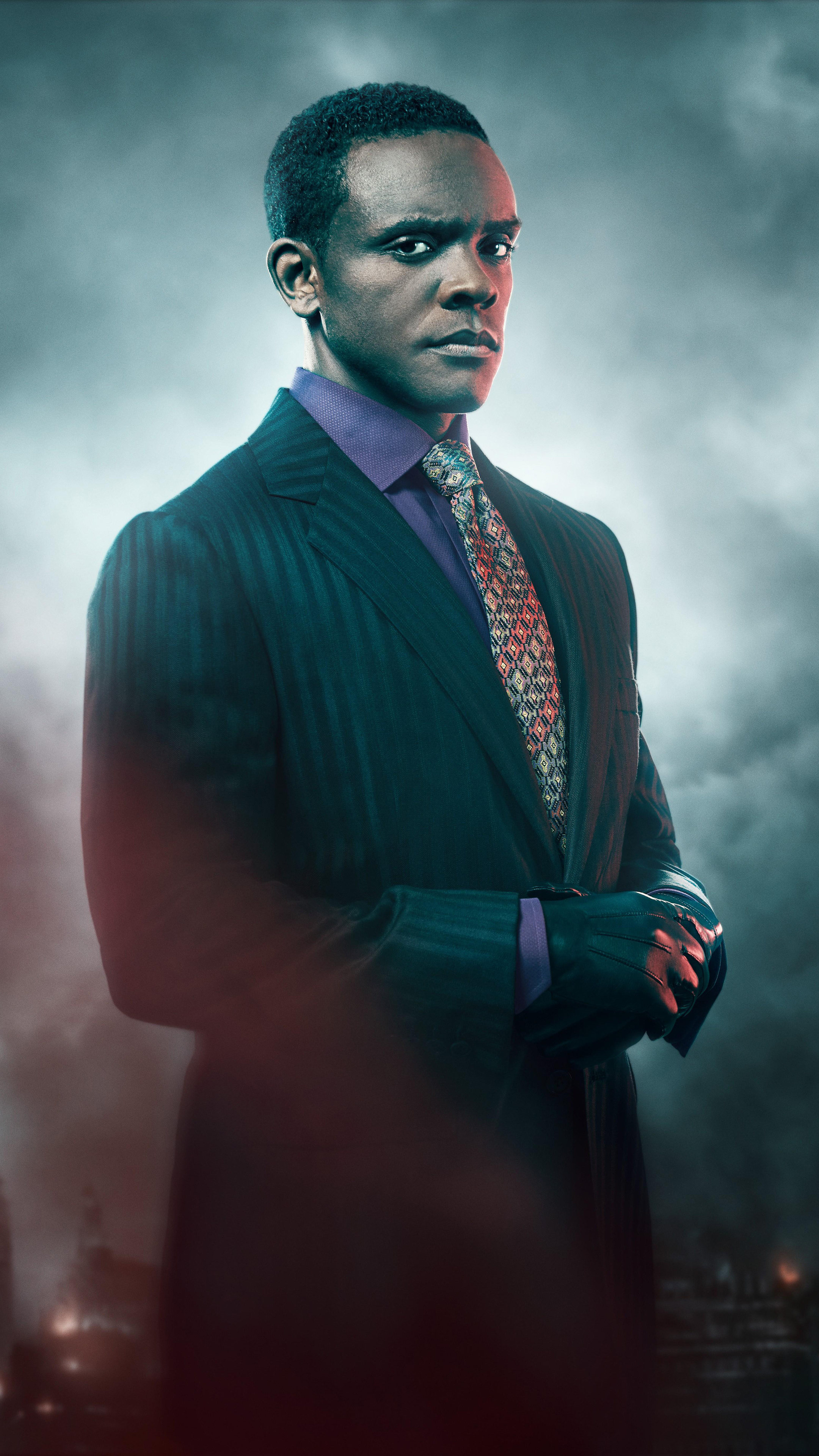 Gotham Series, Chris Chalk, Lucius Fox, Season 5, 2160x3840 4K Phone