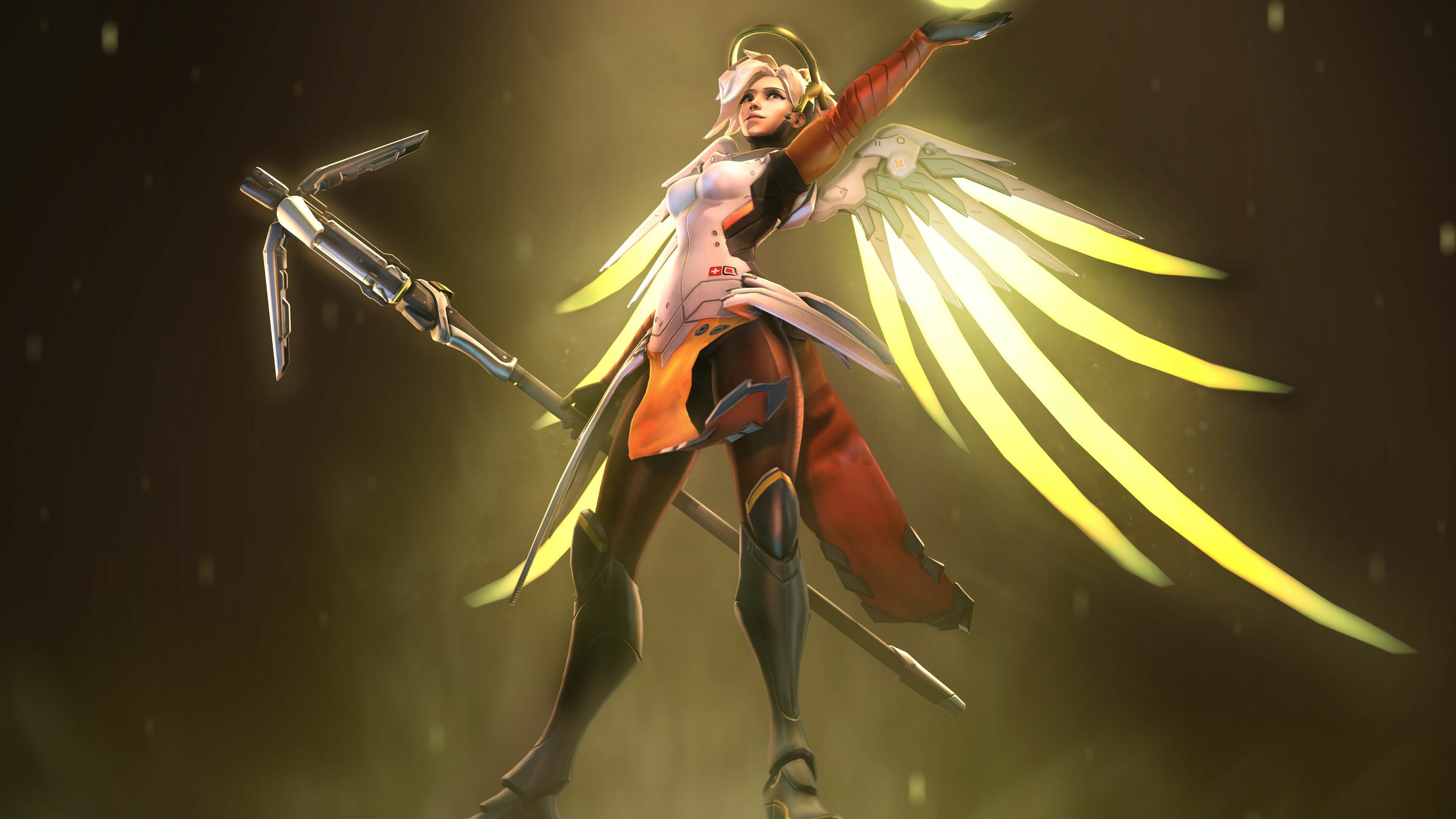 Mercy Overwatch wallpapers, High-quality backgrounds, 3840x2160 4K Desktop