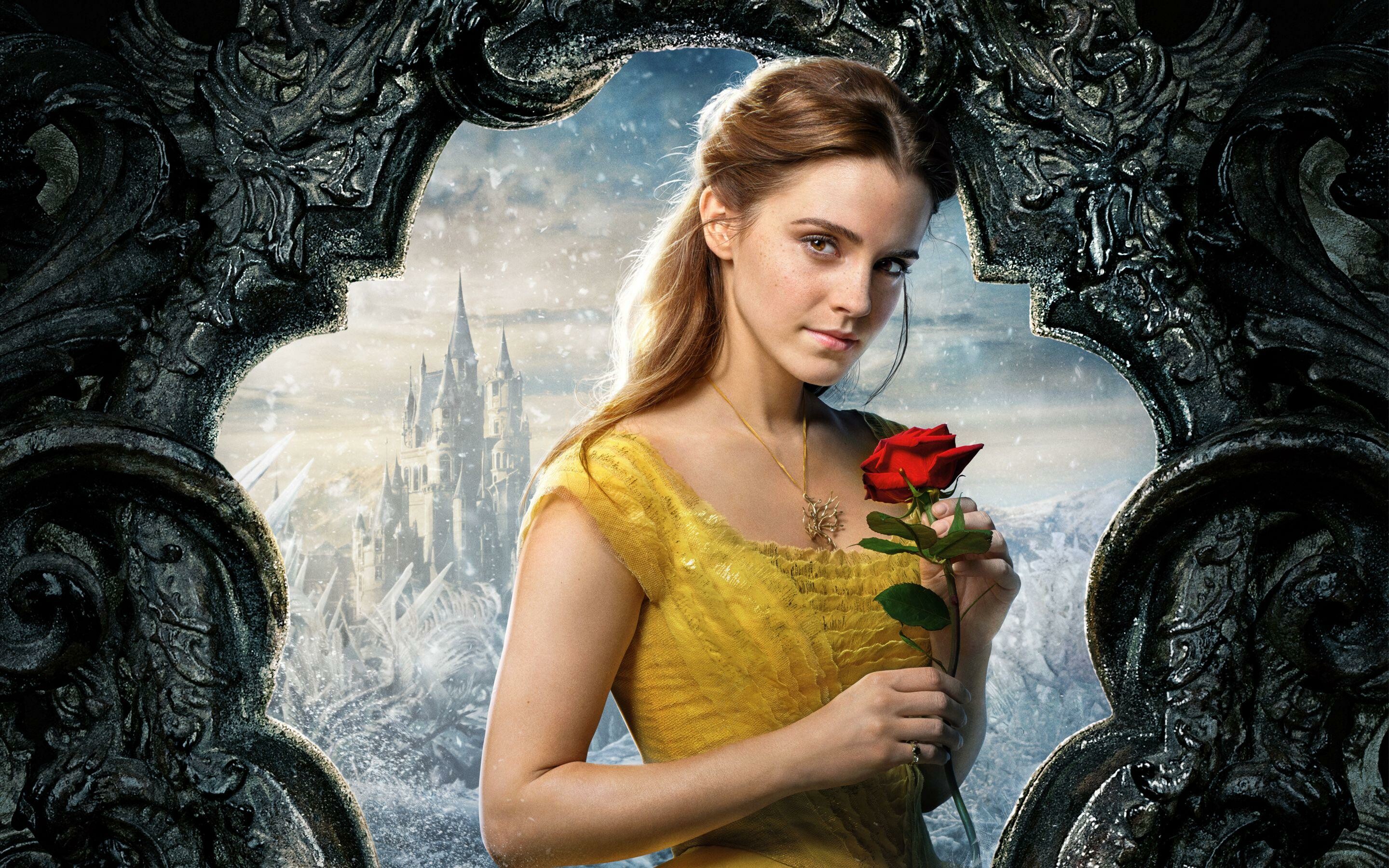 Emma Watson, Beauty and the Beast Wallpaper, 2880x1800 HD Desktop