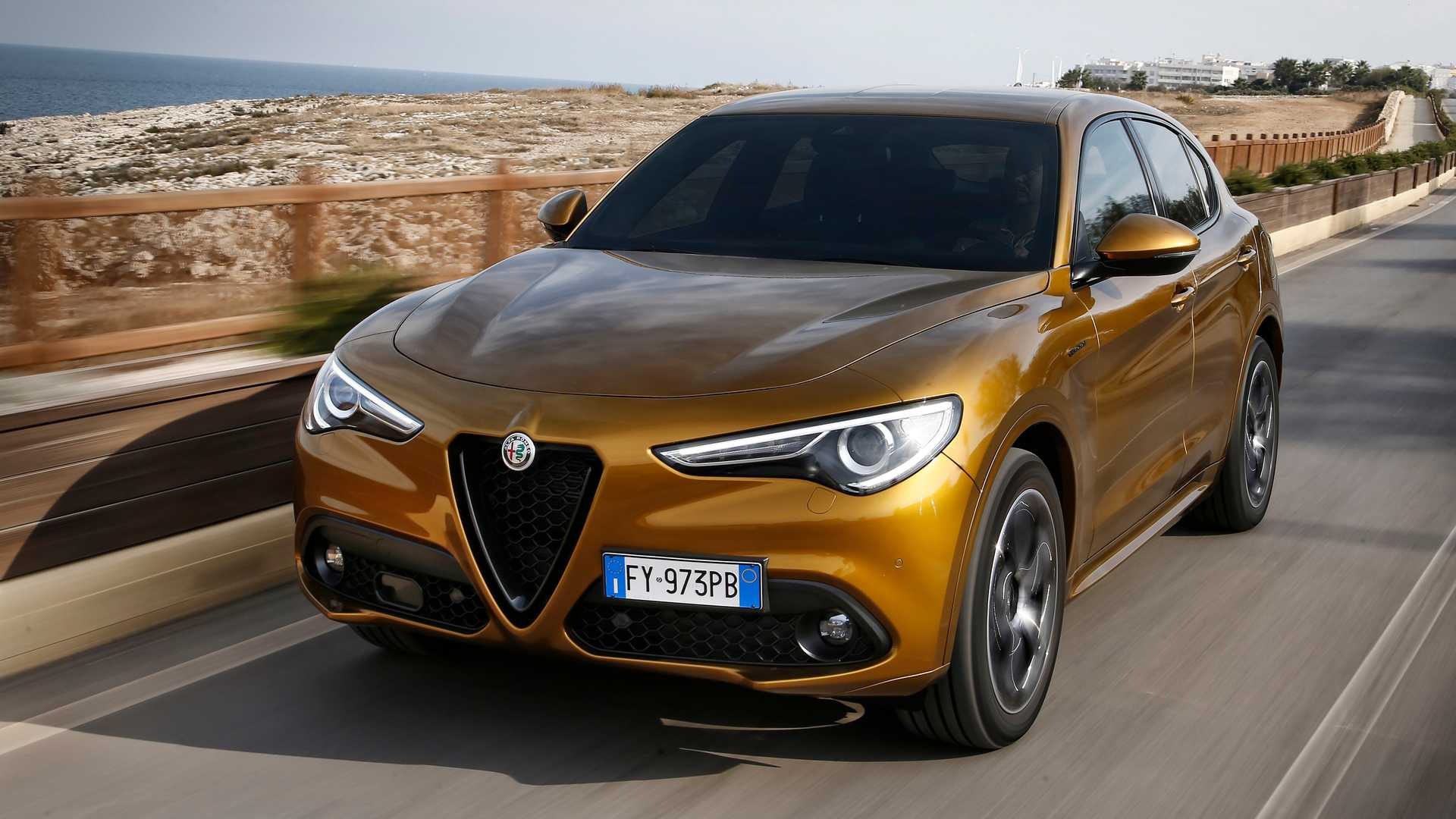 Alfa Romeo Stelvio, 2020 facelift, New infotainment, Giulia sibling, 1920x1080 Full HD Desktop