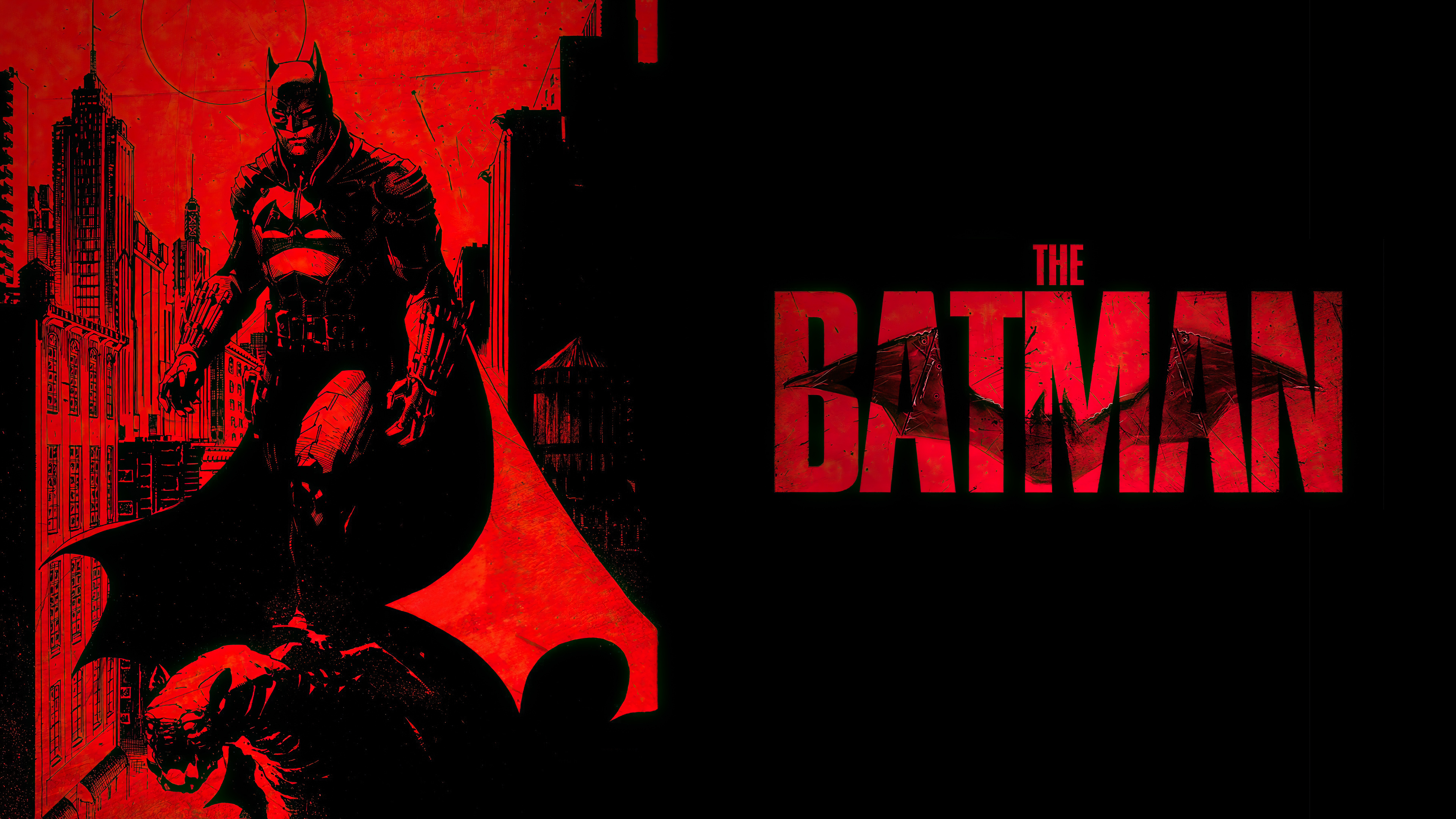 Poster, Batman Wallpaper, 3840x2160 4K Desktop