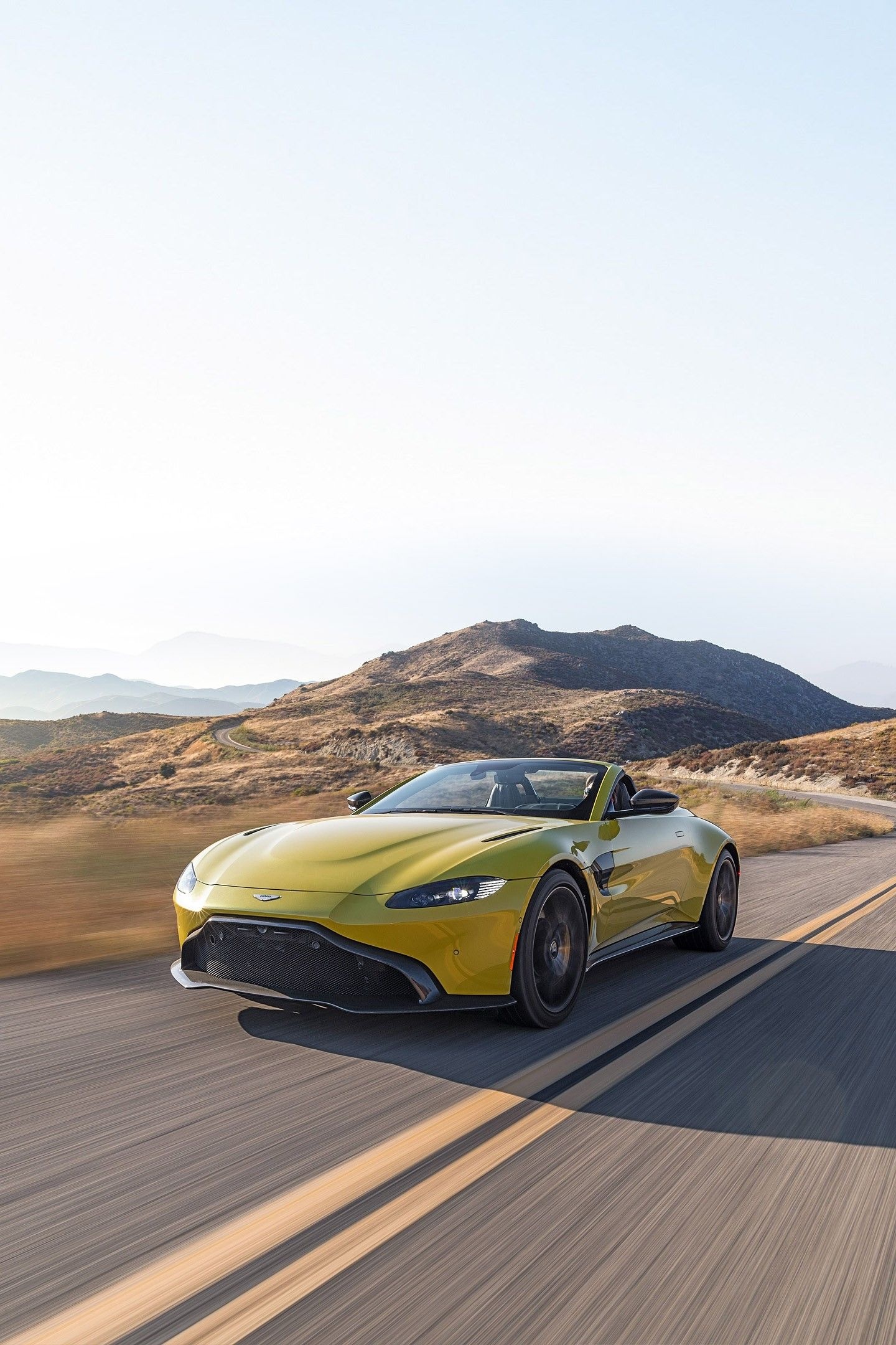 Aston Vantage Roadster, Iconic sports car, Aston Martin elegance, Astonishing visuals, 1440x2160 HD Phone