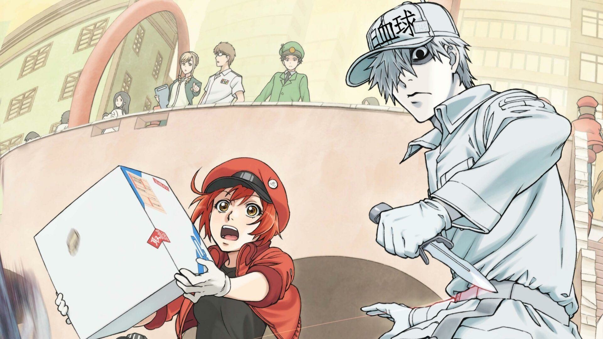 Cells at Work! Code Black, Anime, Wallpaper, Zoey Cunningham, 1920x1080 Full HD Desktop