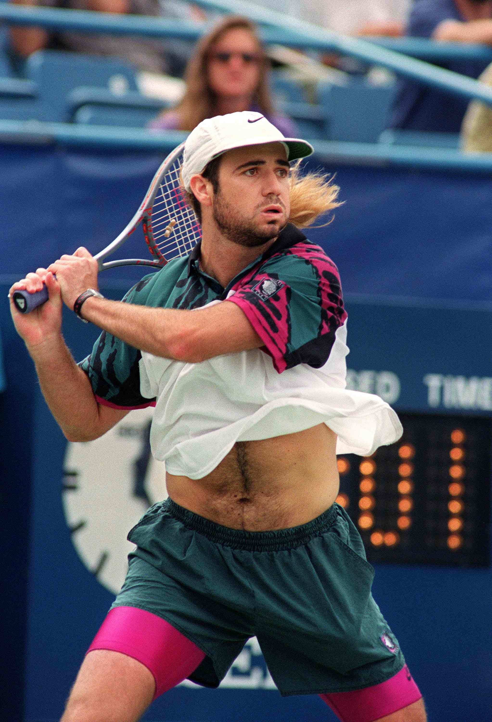 1994 US Open, Andre Agassi Wallpaper, 2050x3000 HD Phone