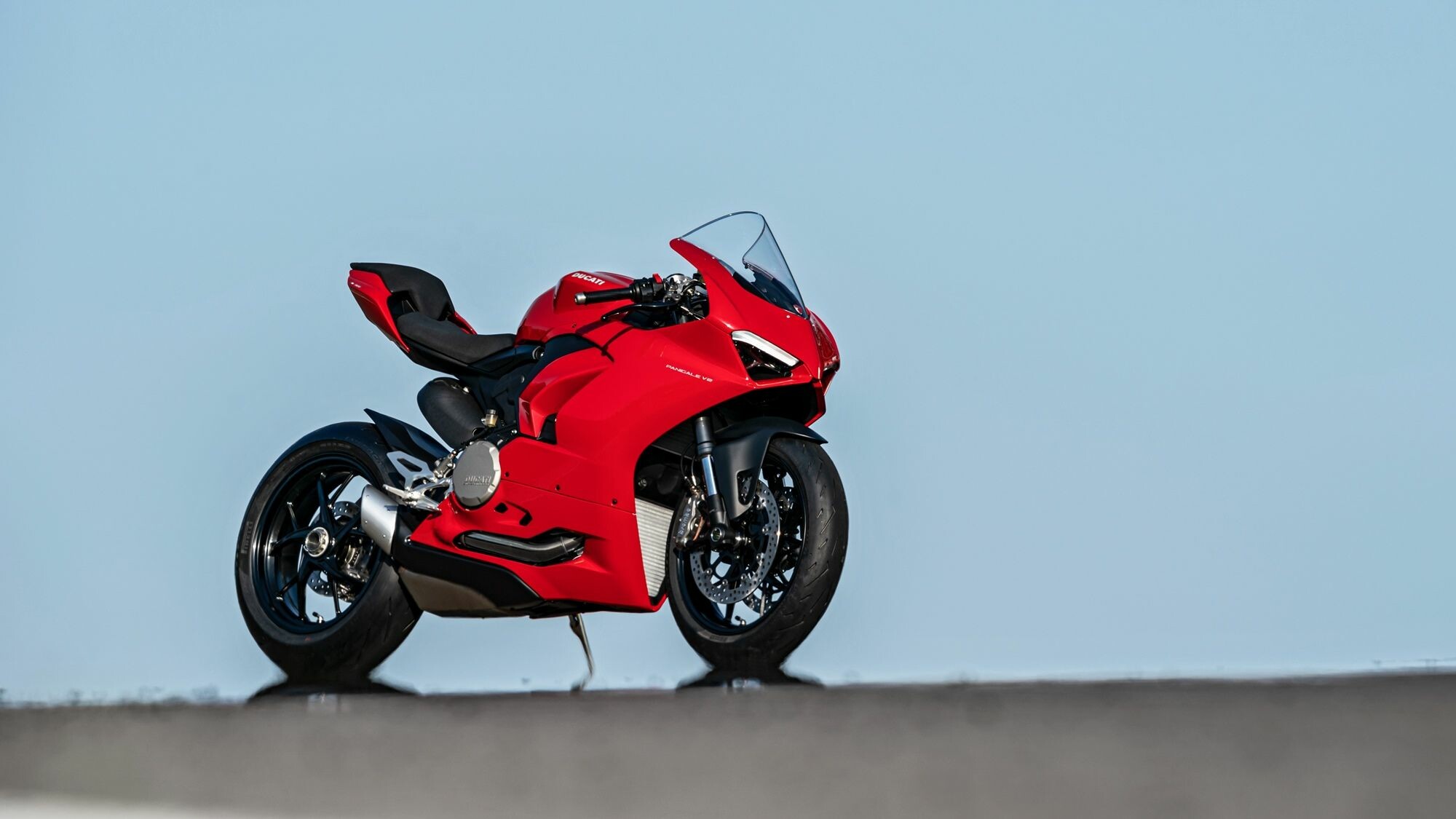 Ducati Panigale V2, Auto racing, Ducati Wallpaper, Sports motorcycles, 2000x1130 HD Desktop