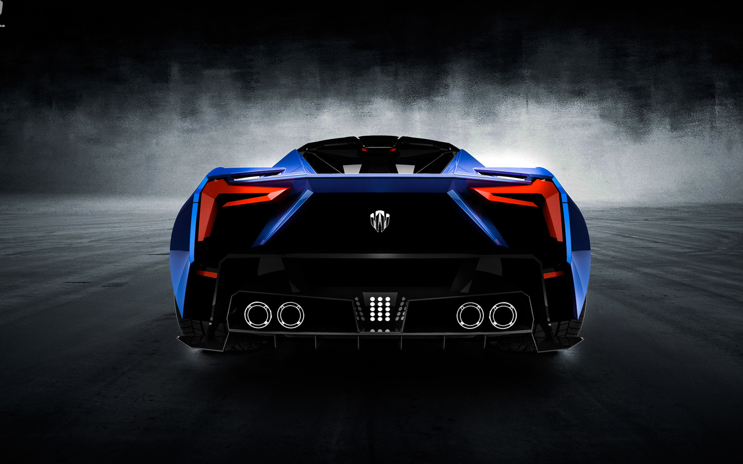 CGI Graphics Rear View, Lykan HyperSport Wallpaper, 2560x1600 HD Desktop