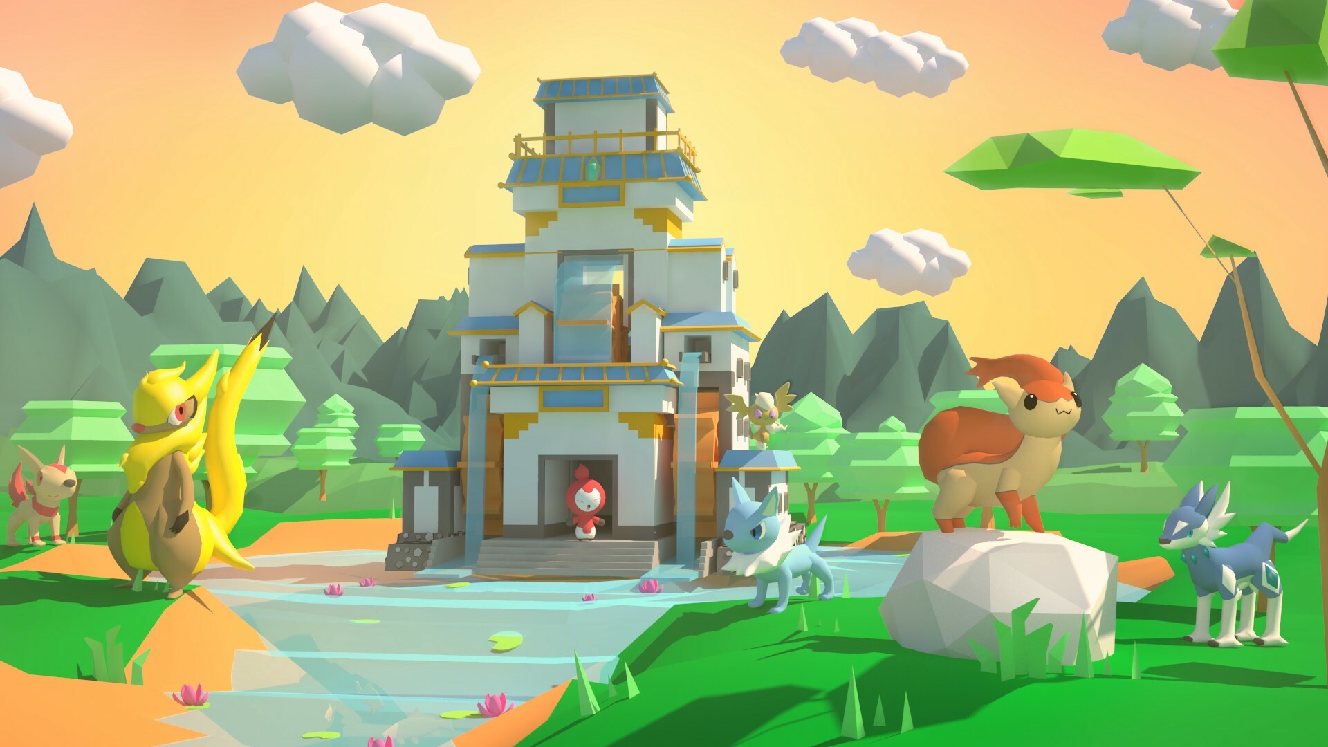 Etheremon on Decentraland, Virtual creatures, Gaming experience, 1920x1080 Full HD Desktop