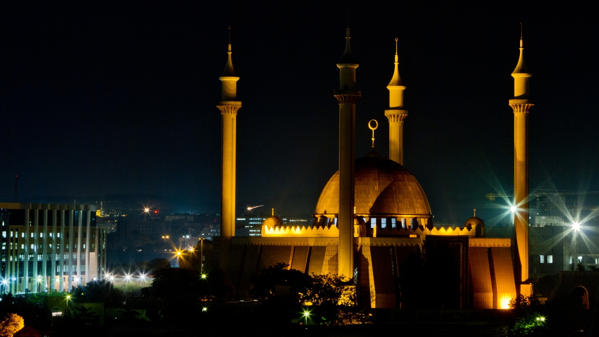 Abuja, Nigeria, Spiritual tranquility, Sacred architecture, 1920x1080 Full HD Desktop