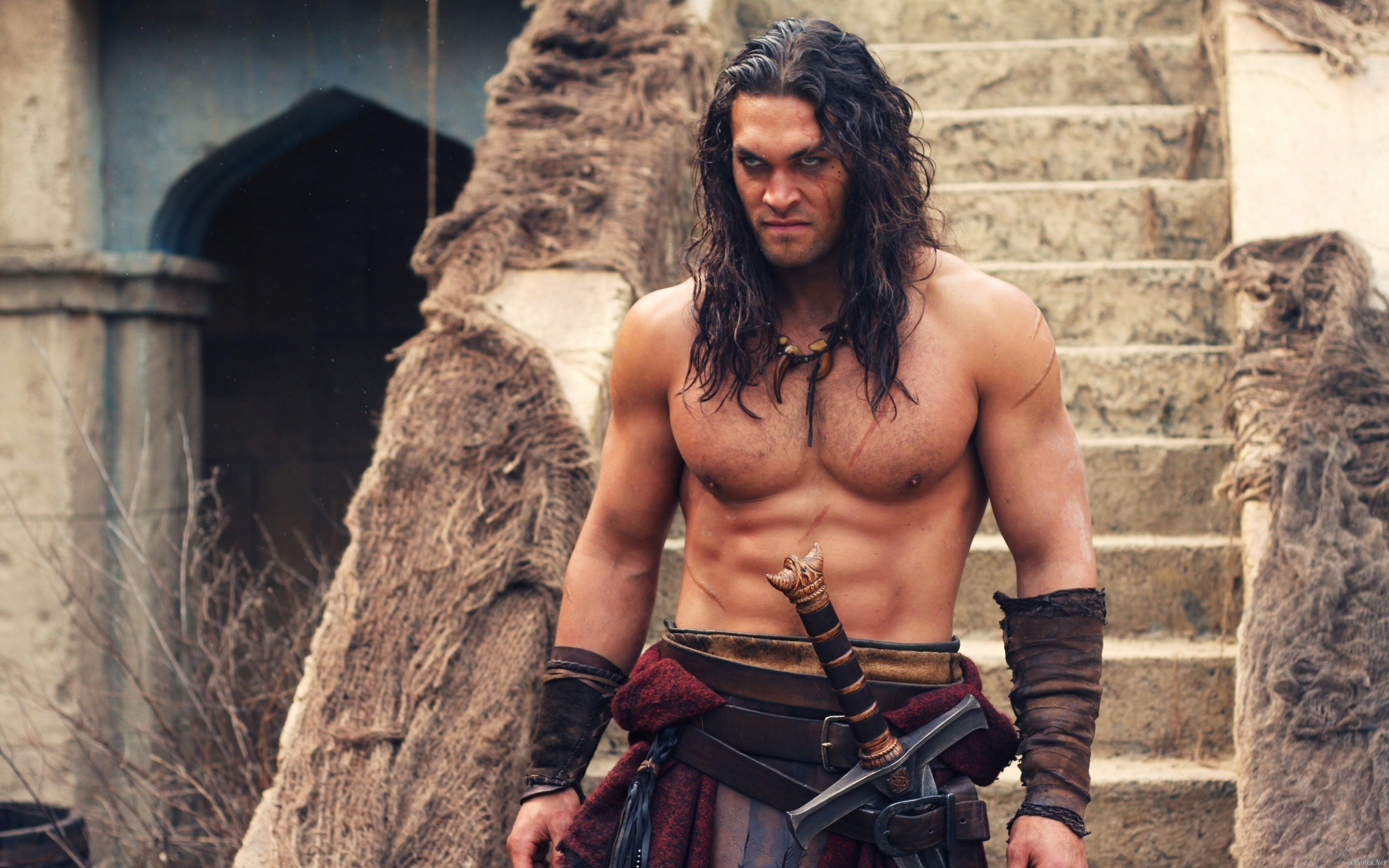 Jason Momoa, Conan wallpapers, Stunning visuals, Barbarian saga, 3200x2000 HD Desktop