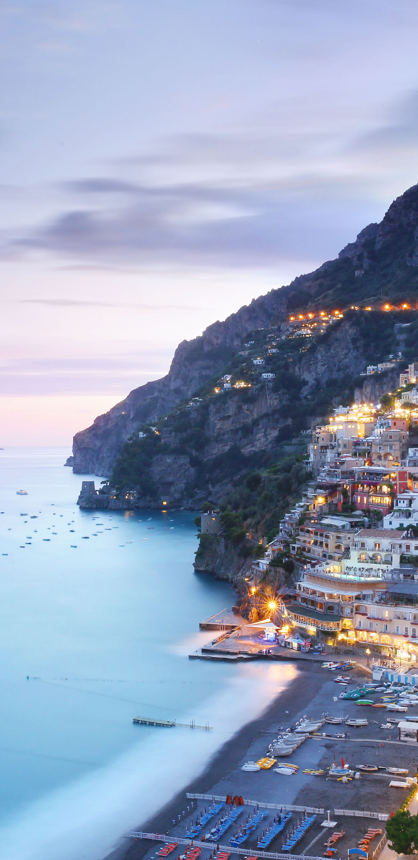 Positano, Italy Wallpaper, 1440x2960 HD Phone