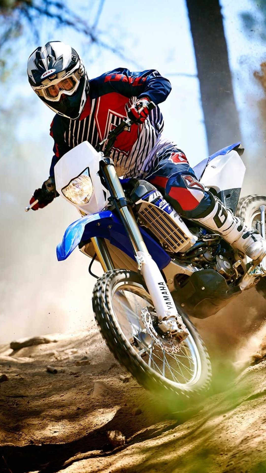 Yamaha YZ85, Dirt Bike Wallpaper, 1080x1920 Full HD Phone