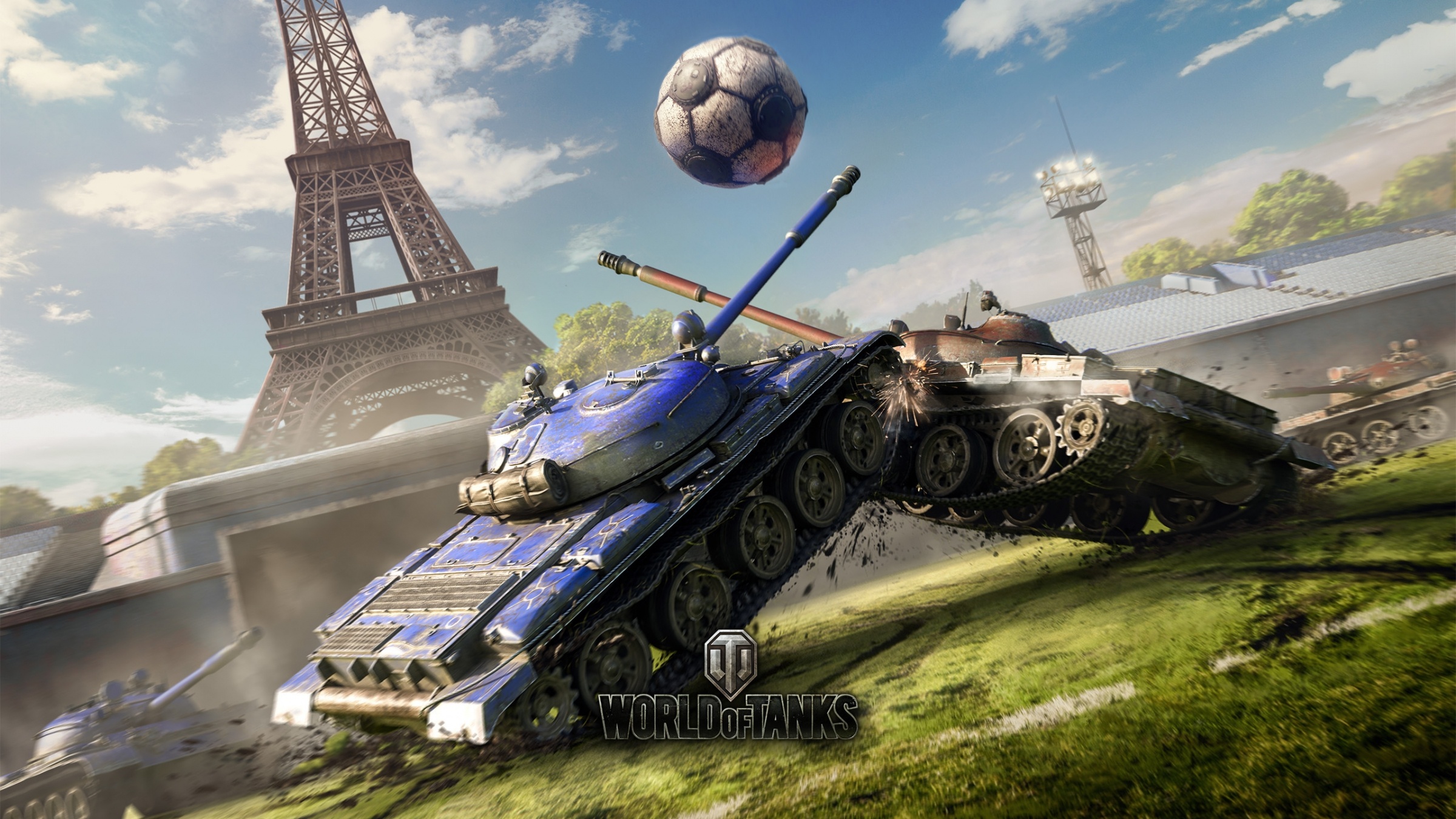 Euro 2016 event, World of Tanks Wallpaper, 2400x1350 HD Desktop