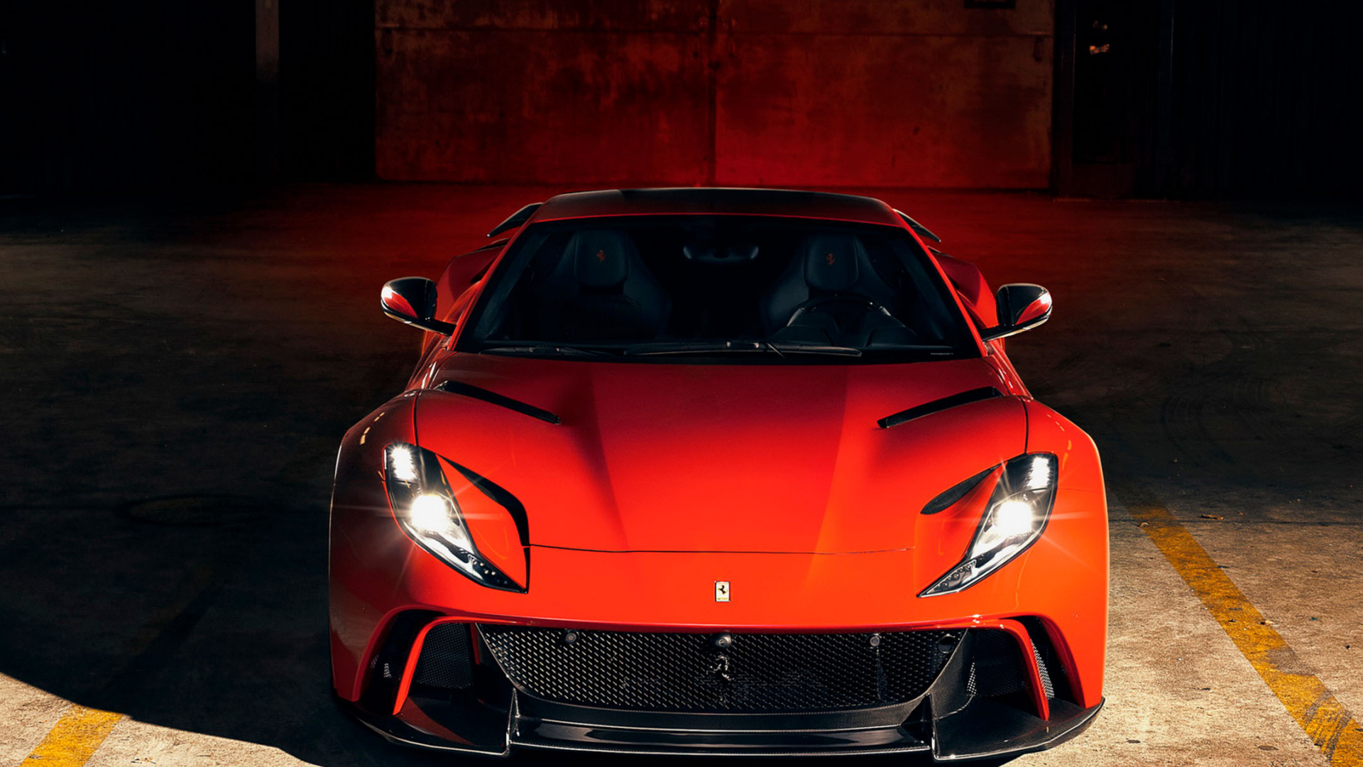 Ferrari 812 Superfast, N Largo modification, Jaw-dropping 4K wallpaper, Exquisite Italian engineering, 1920x1080 Full HD Desktop