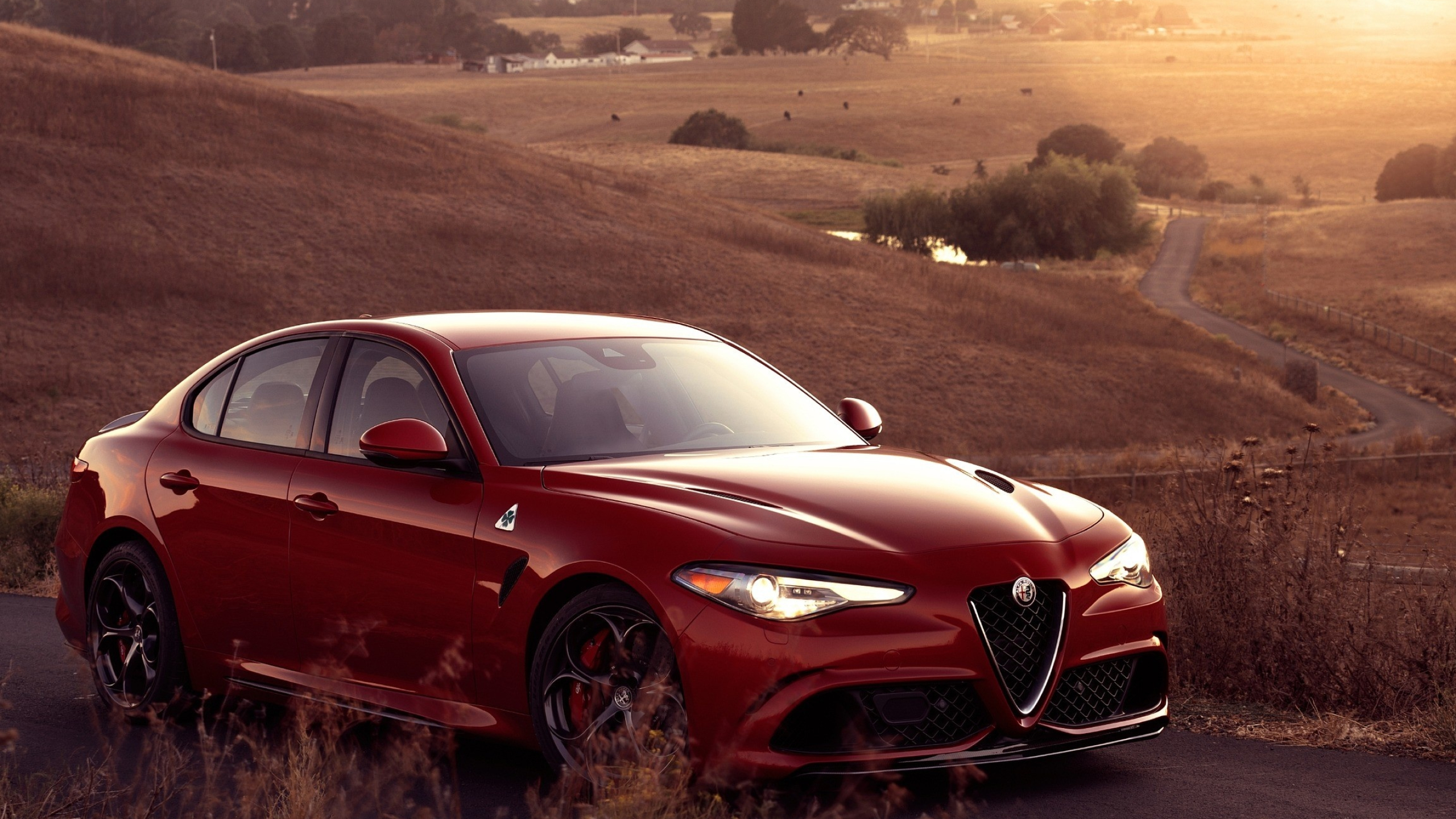 Giulia Quadrifoglio 2021, Alfa Romeo Wallpaper, 2560x1440 HD Desktop