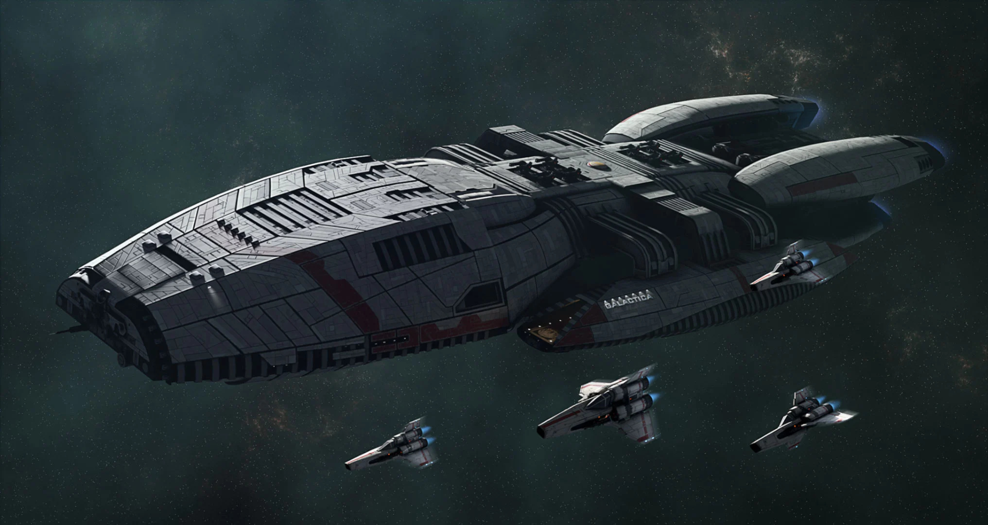 Battlestar Galactica, New series, Remake, Den of Geek, 2040x1080 HD Desktop