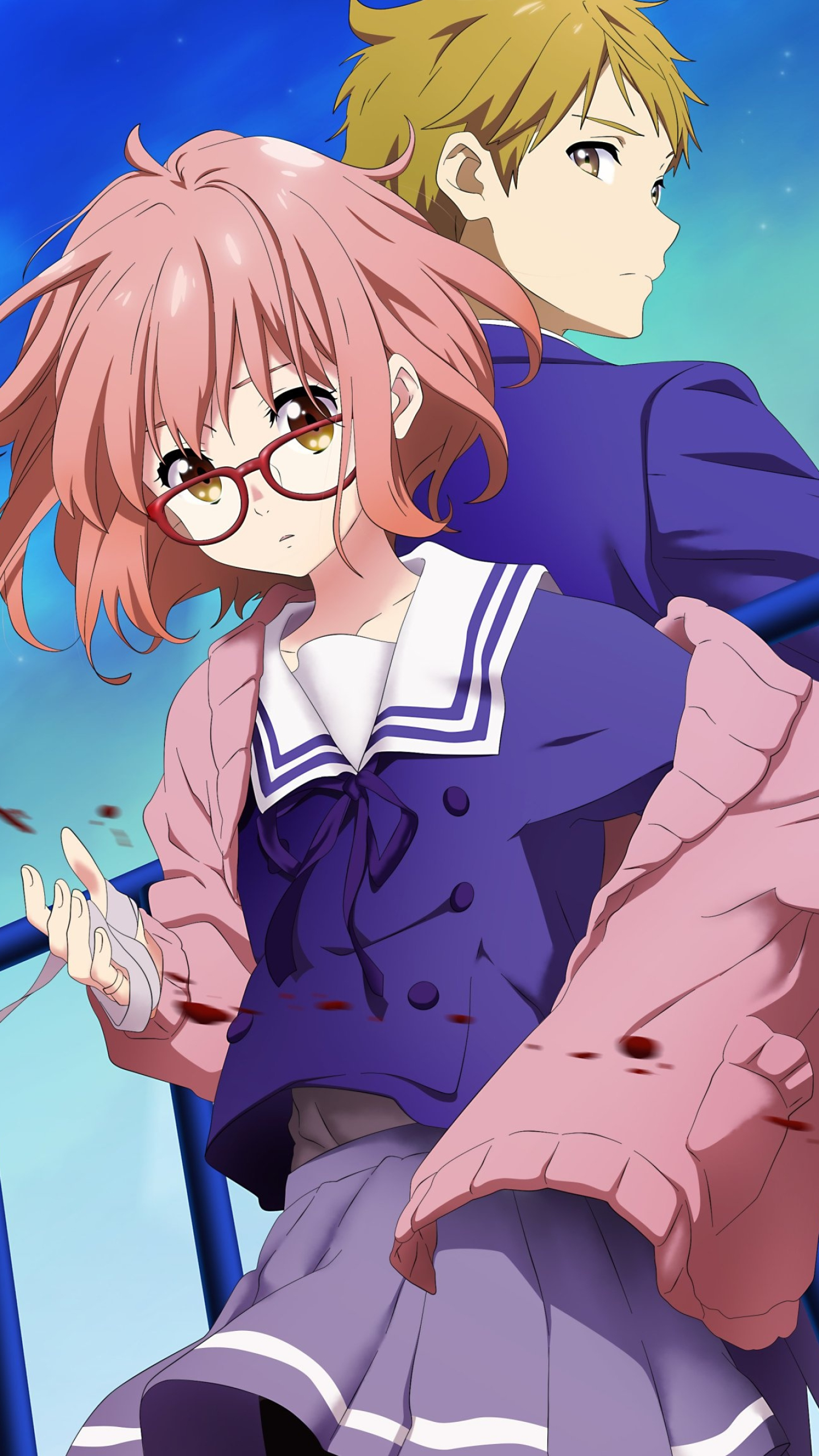 Beyond the Boundary, Anime, 1440x2560 HD Phone