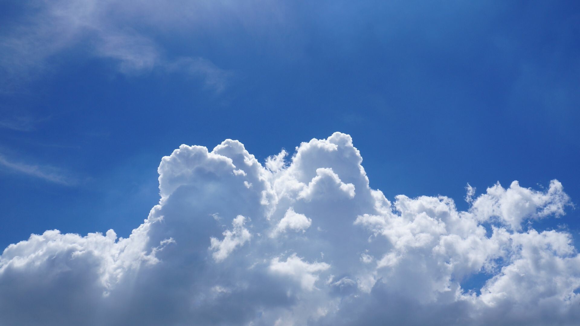 Blue sky clouds wallpaper, HD image, Picture background, 1920x1080 Full HD Desktop