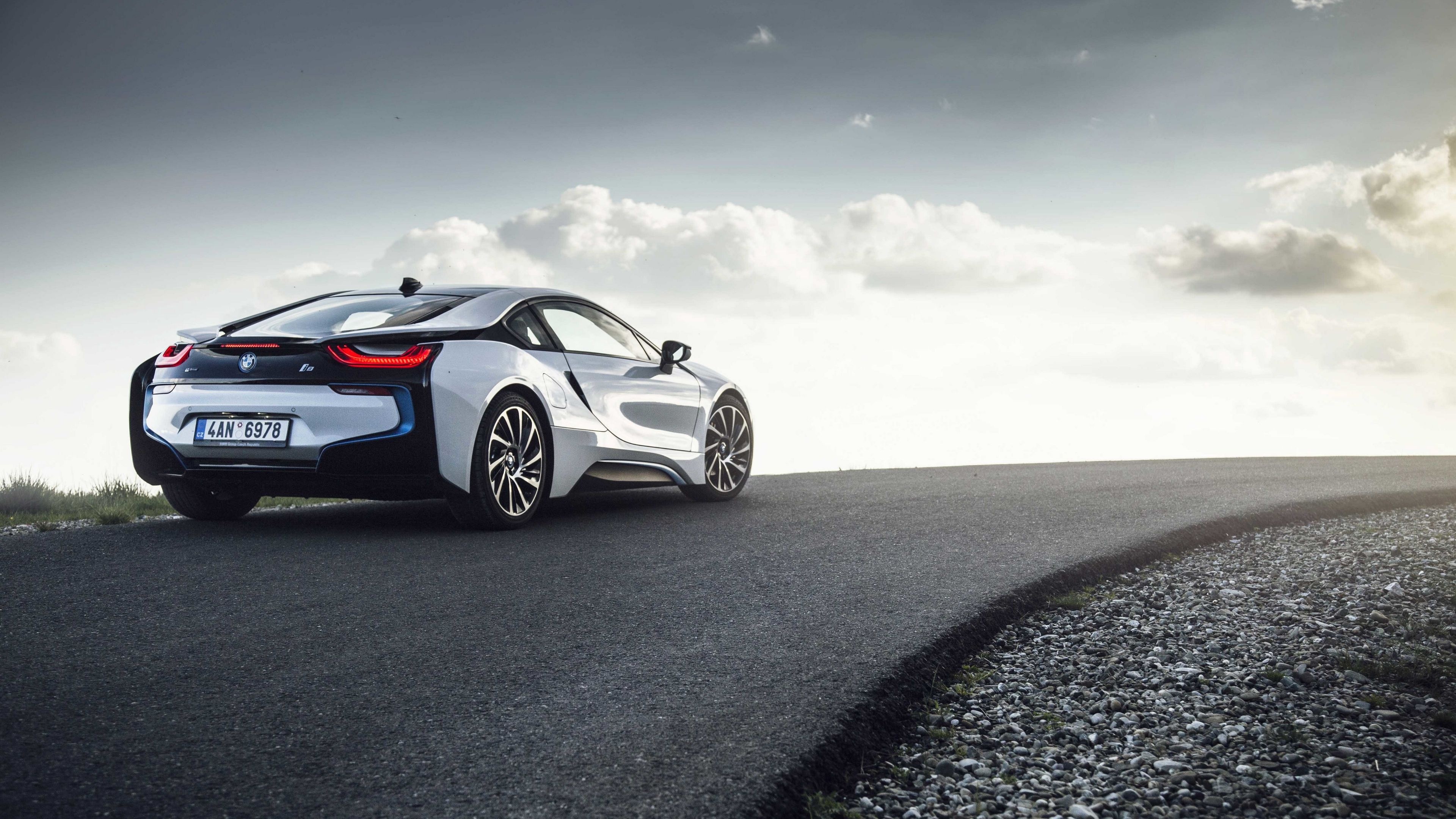 Road, BMW i8 Wallpaper, 3840x2160 4K Desktop