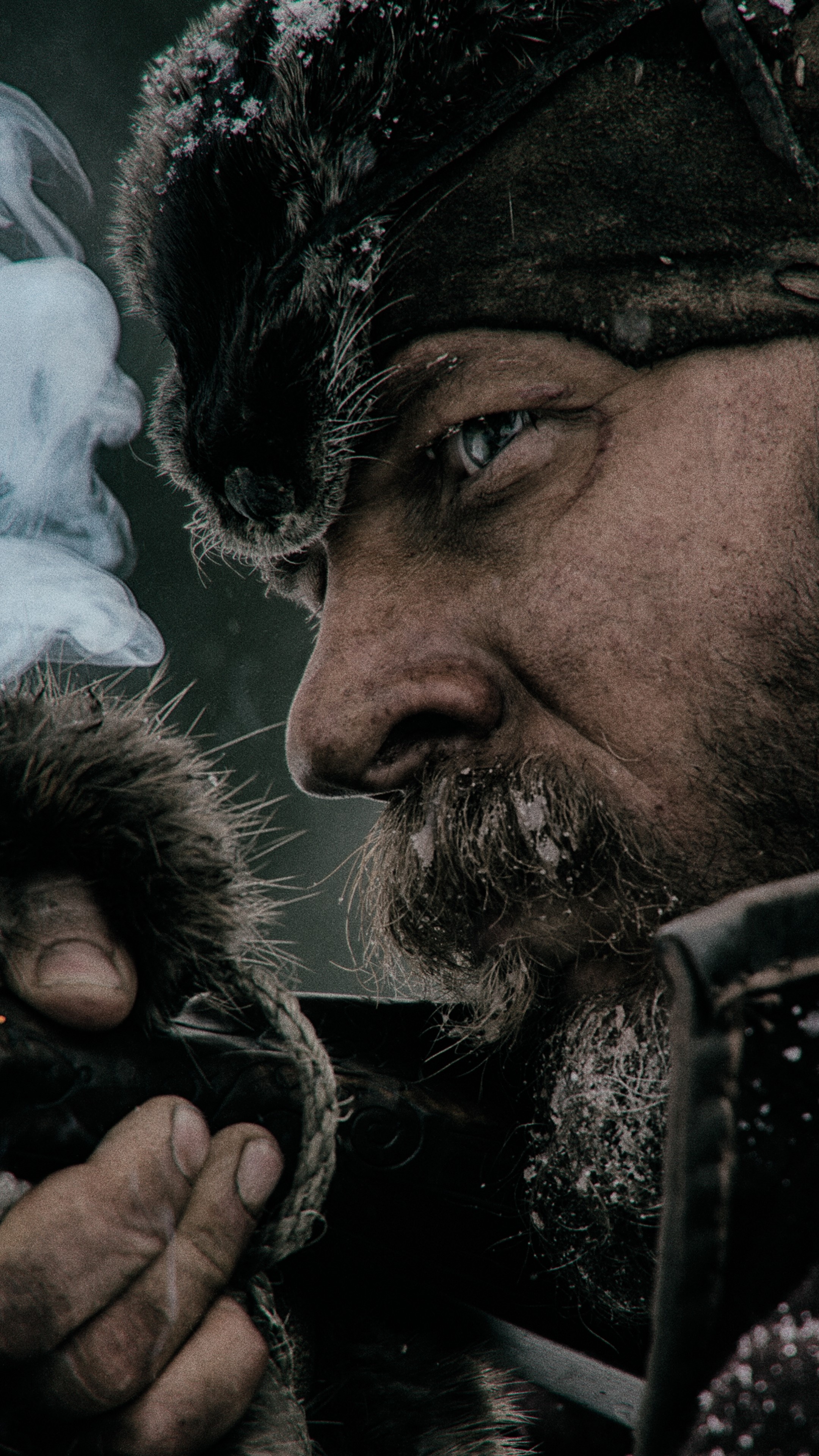 Leonardo DiCaprio, The Revenant Wallpaper, 2160x3840 4K Phone