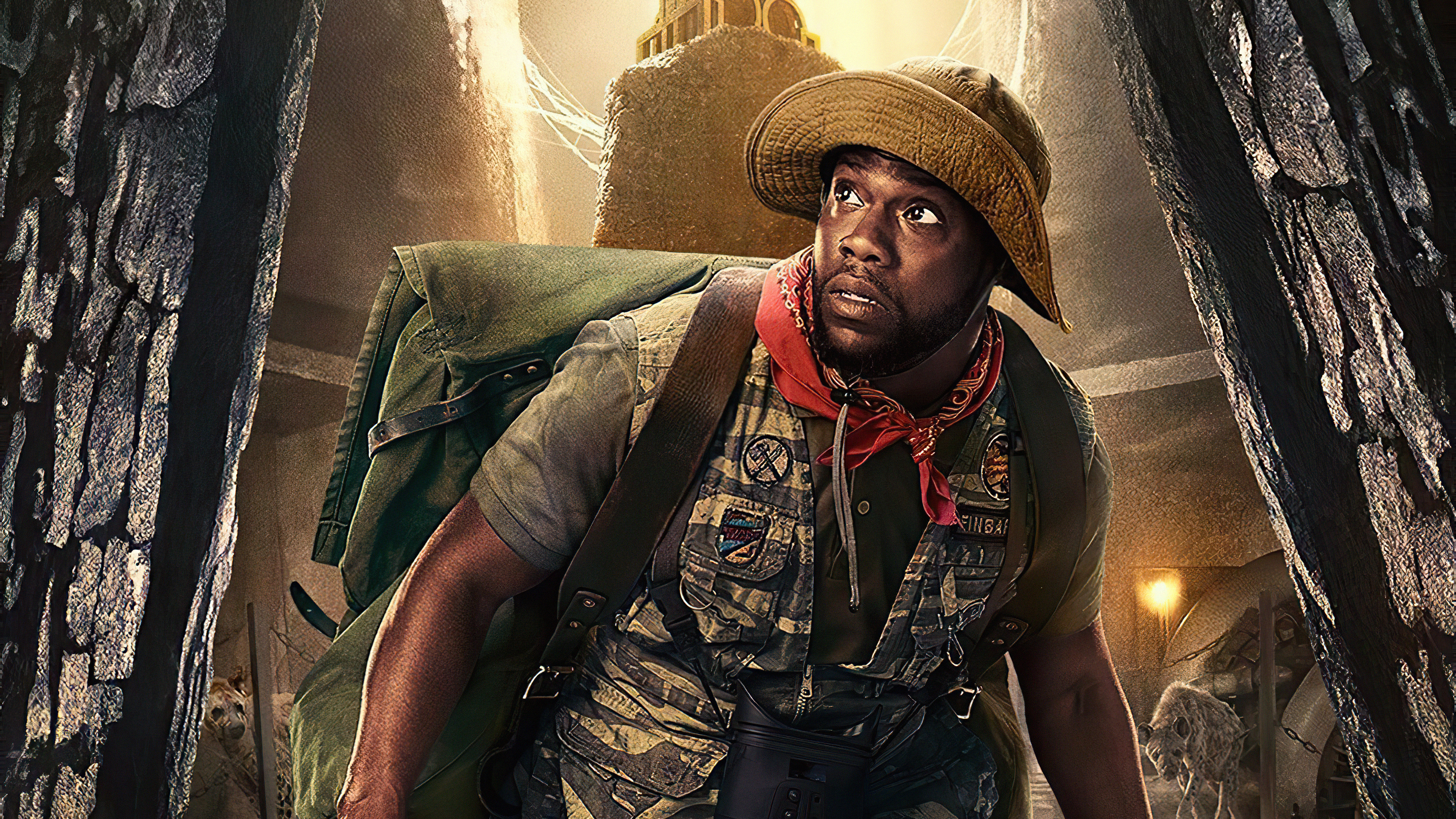 Jumanji films, Kevin Hart, Superheroes, HD images, 3840x2160 4K Desktop