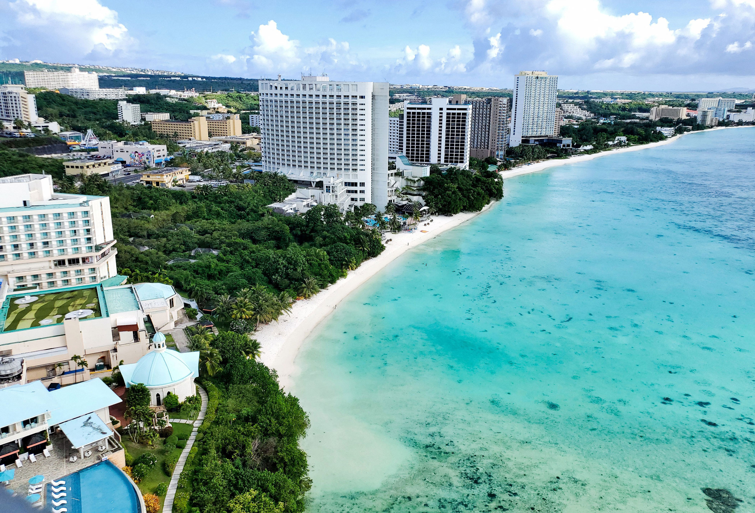 Tumon Bay, Guam Beaches Wallpaper, 3000x2040 HD Desktop