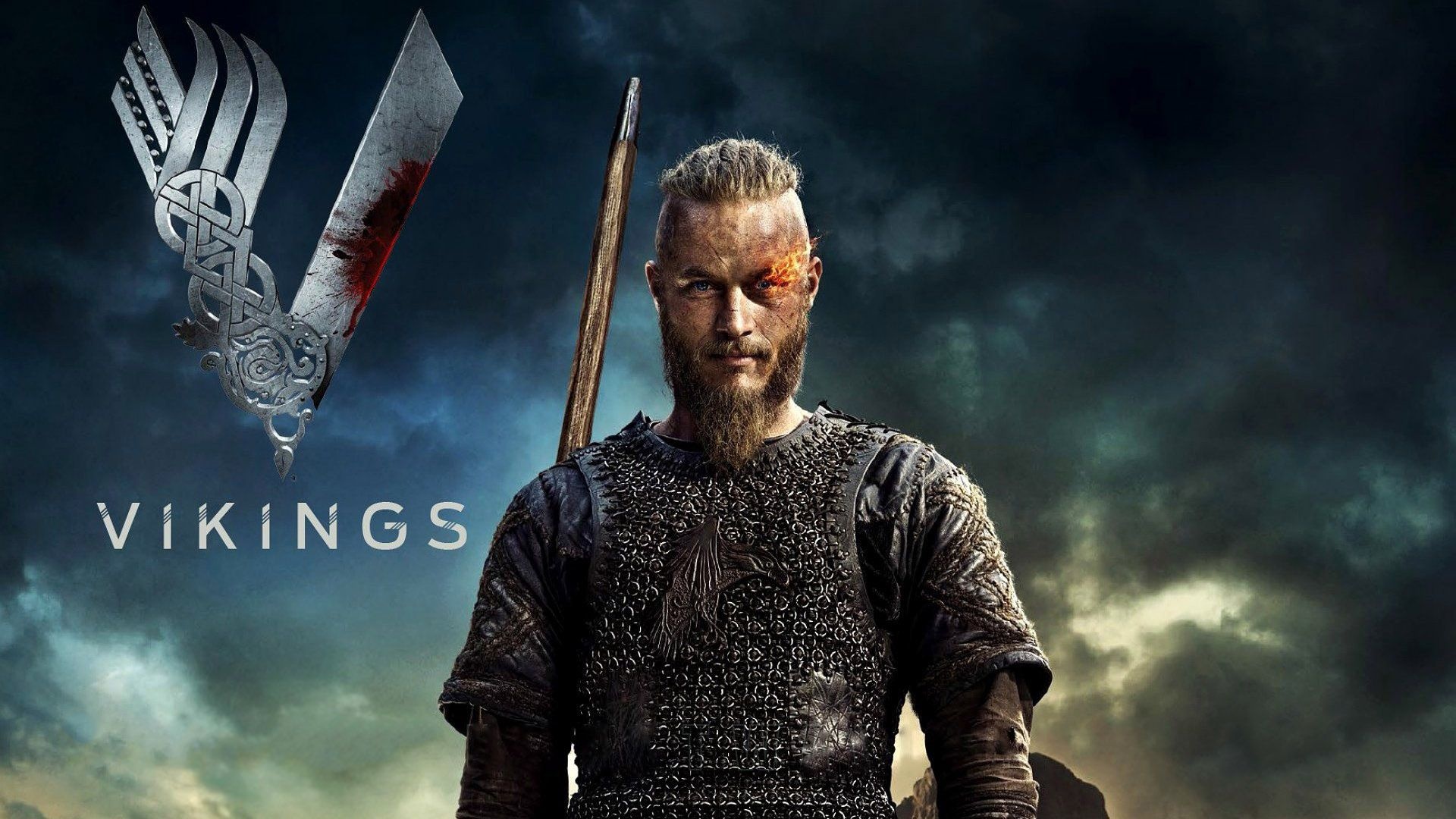 Vikings TV Series, Travis Fimmel movies, TV series, Funimation news, 1920x1080 Full HD Desktop